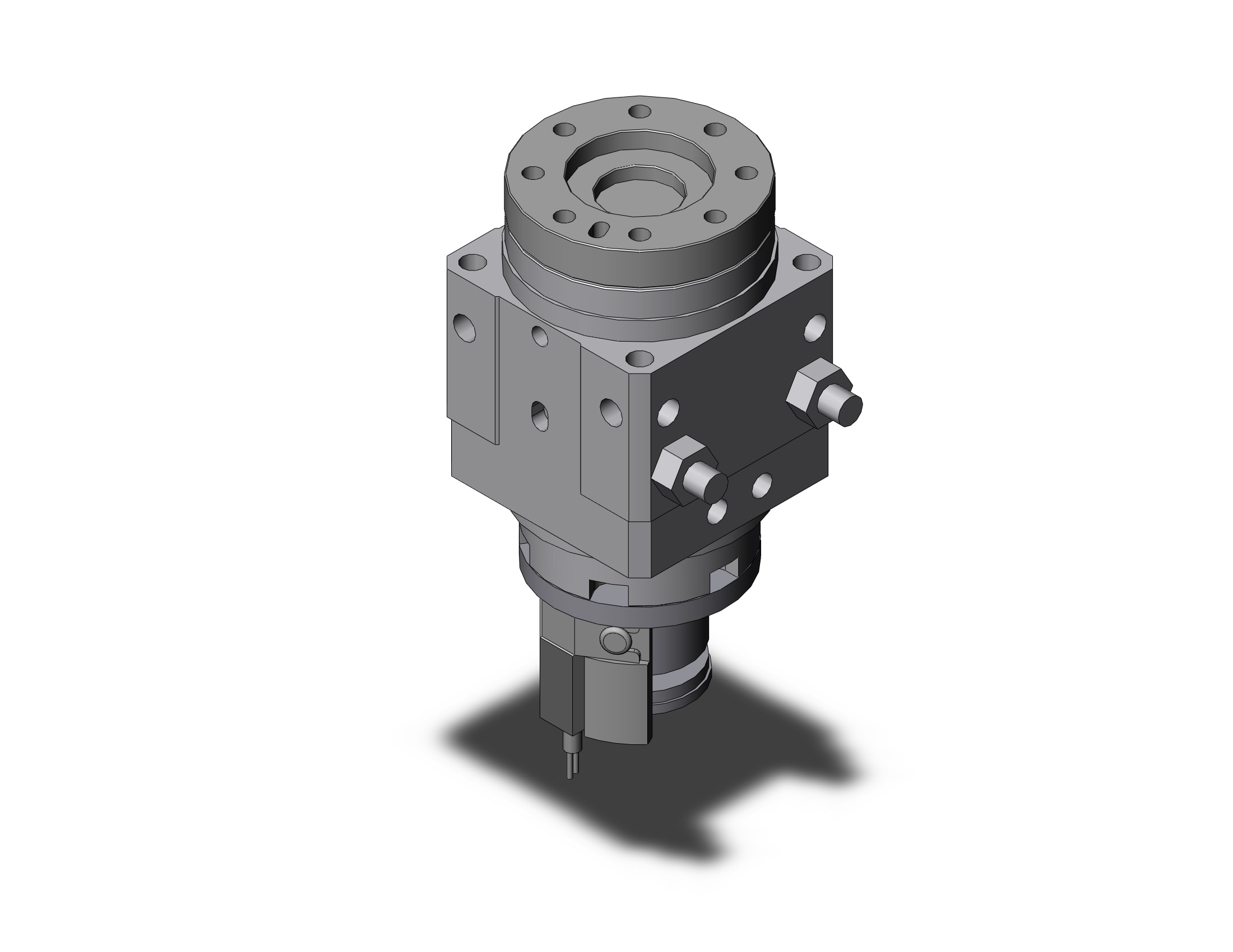 SMC MDSUA7-90S-R73 rotary table, high precision type, ROTARY ACTUATOR