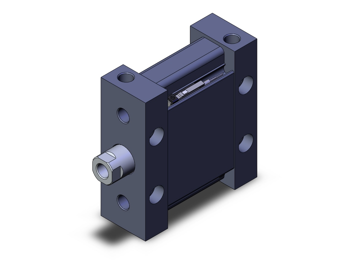 SMC MDUB40-20DZ-M9BAL cyl, compact, plate, MU COMPACT CYLINDER