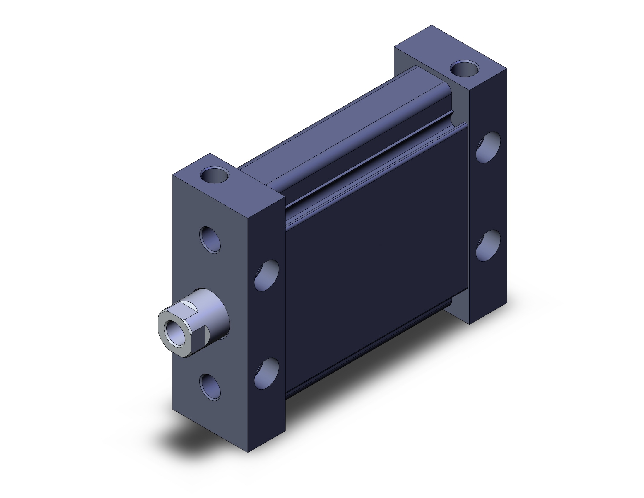 SMC MDUB40TF-50DZ cyl, compact, plate, MU COMPACT CYLINDER