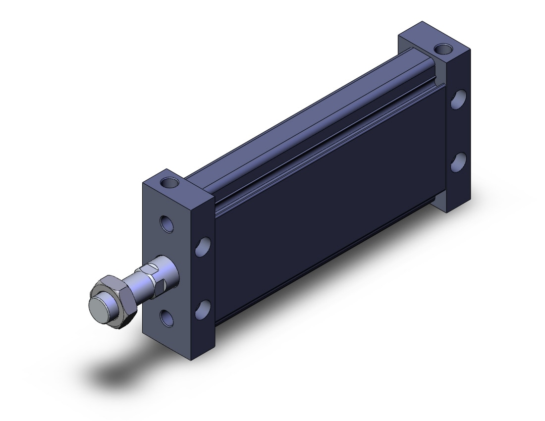 SMC MDUB40TN-125DMZ cyl, compact, plate, MU COMPACT CYLINDER