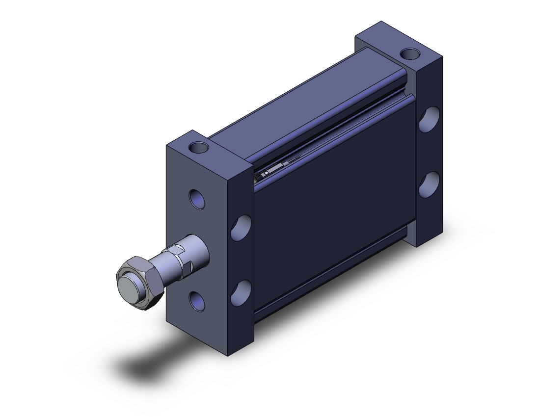 SMC MDUB63-100DMZ-M9PZ cyl, compact, plate, MU COMPACT CYLINDER