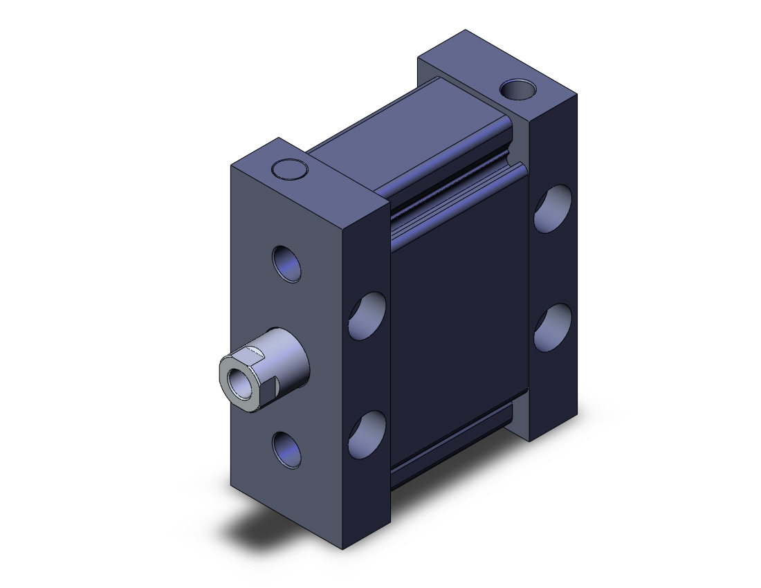 SMC MDUB63-20SZ cyl, compact, plate, MU COMPACT CYLINDER