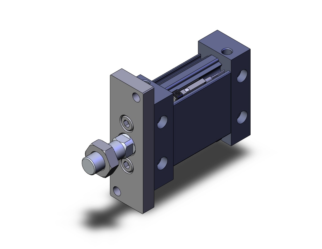 SMC MDUF25-15DMZ-M9NL cyl, compact, plate, MU COMPACT CYLINDER