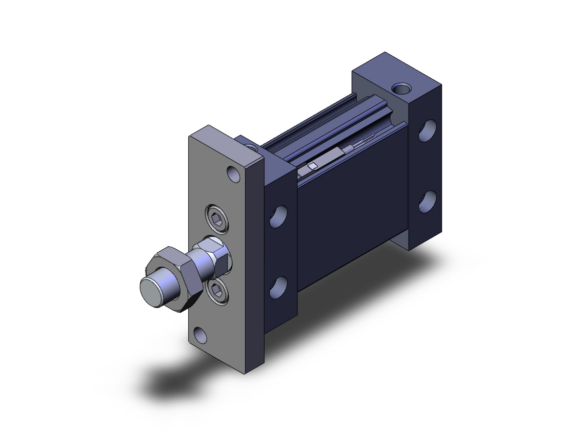 SMC MDUF25-20DMZ-A93 cyl, compact, plate, MU COMPACT CYLINDER