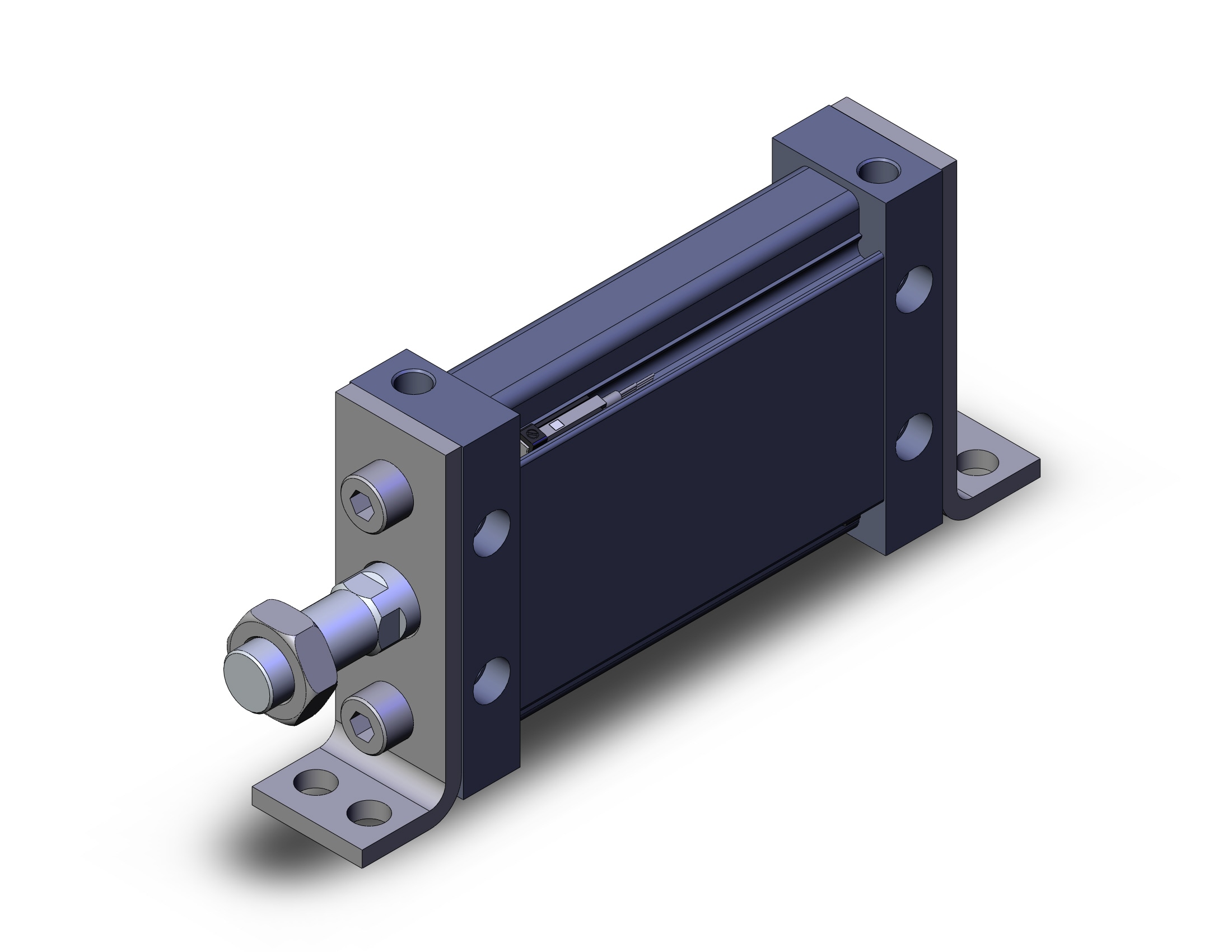 SMC MDUL40TN-75DMZ-M9PWM cyl, compact, plate, MU COMPACT CYLINDER