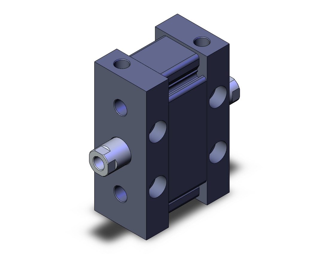 SMC MDUWB63-5DZ cyl, compact, plate, MU COMPACT CYLINDER