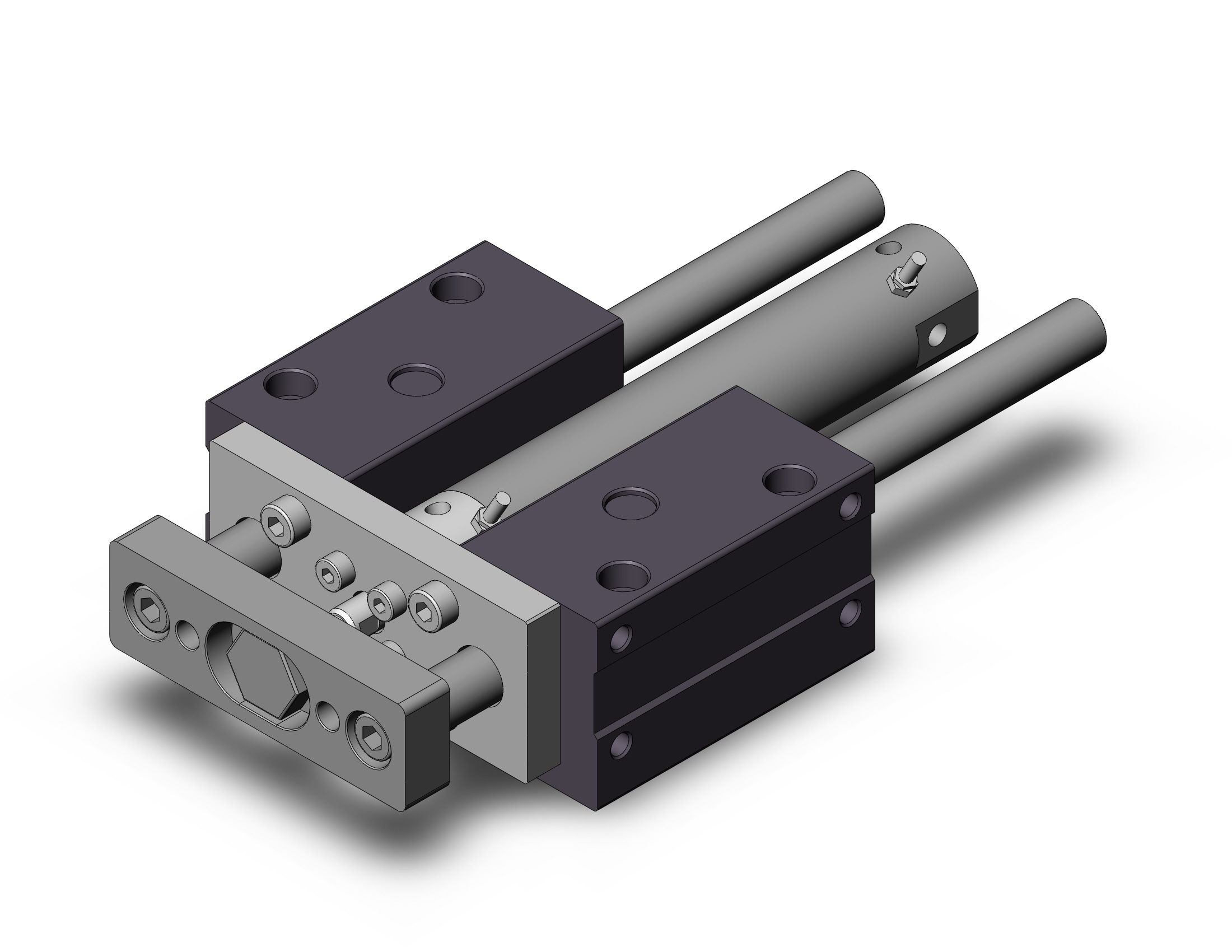 SMC MGCLB20-75-M9NM cyl, guide, bearing, MGCL/MGCM GUIDED CYLINDER