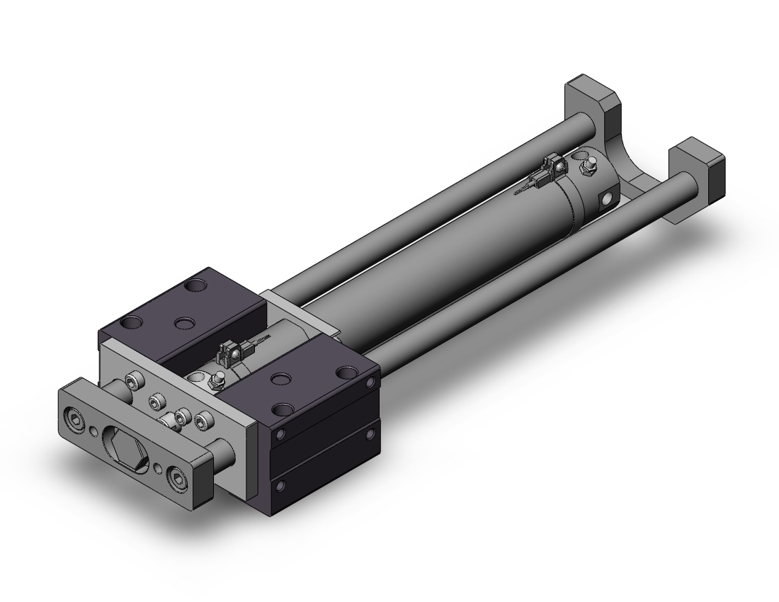 SMC MGCLB32-250-R-A93L cyl, guide, bearing, MGCL/MGCM GUIDED CYLINDER