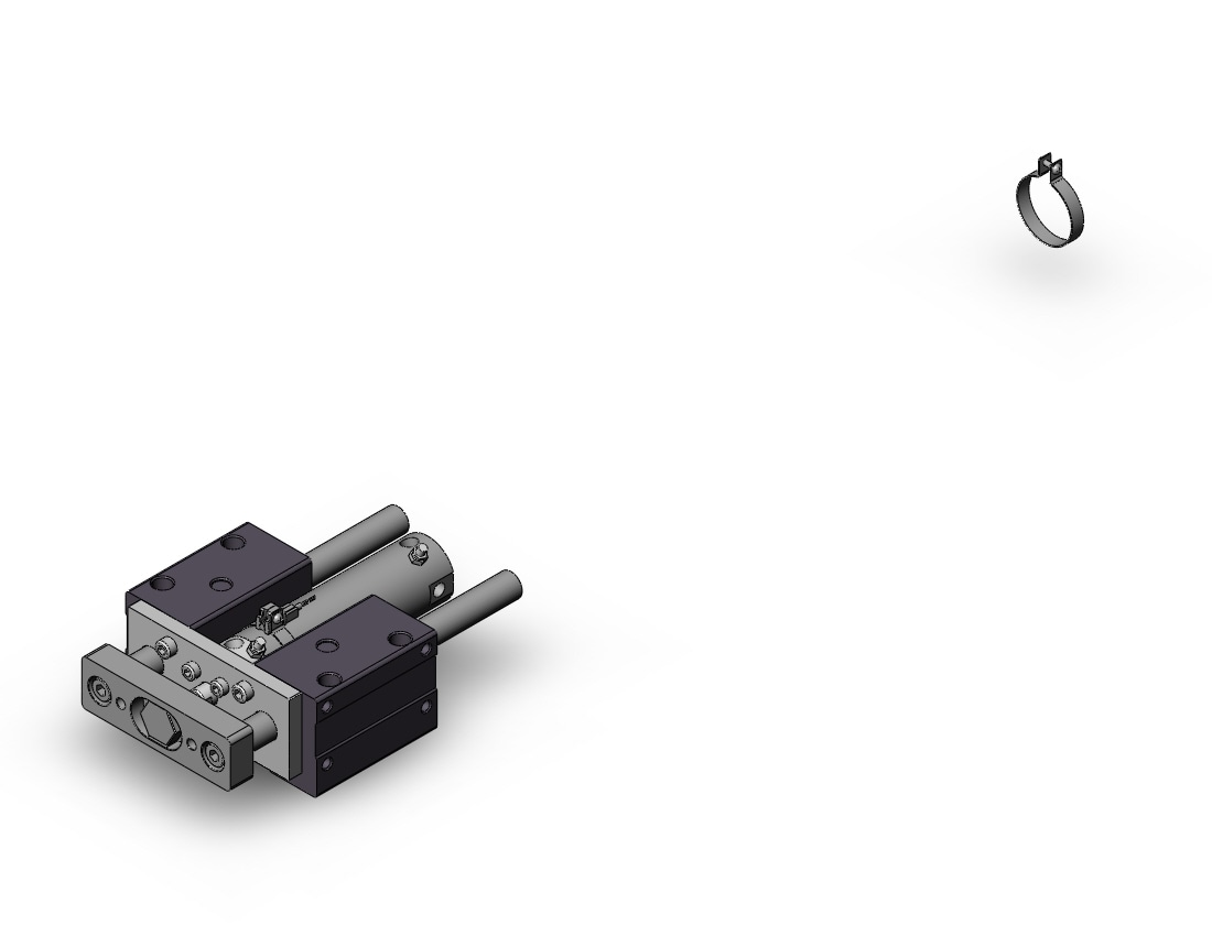 SMC MGCLB32-75-M9PWLS cylinder, MGCL/MGCM GUIDED CYLINDER