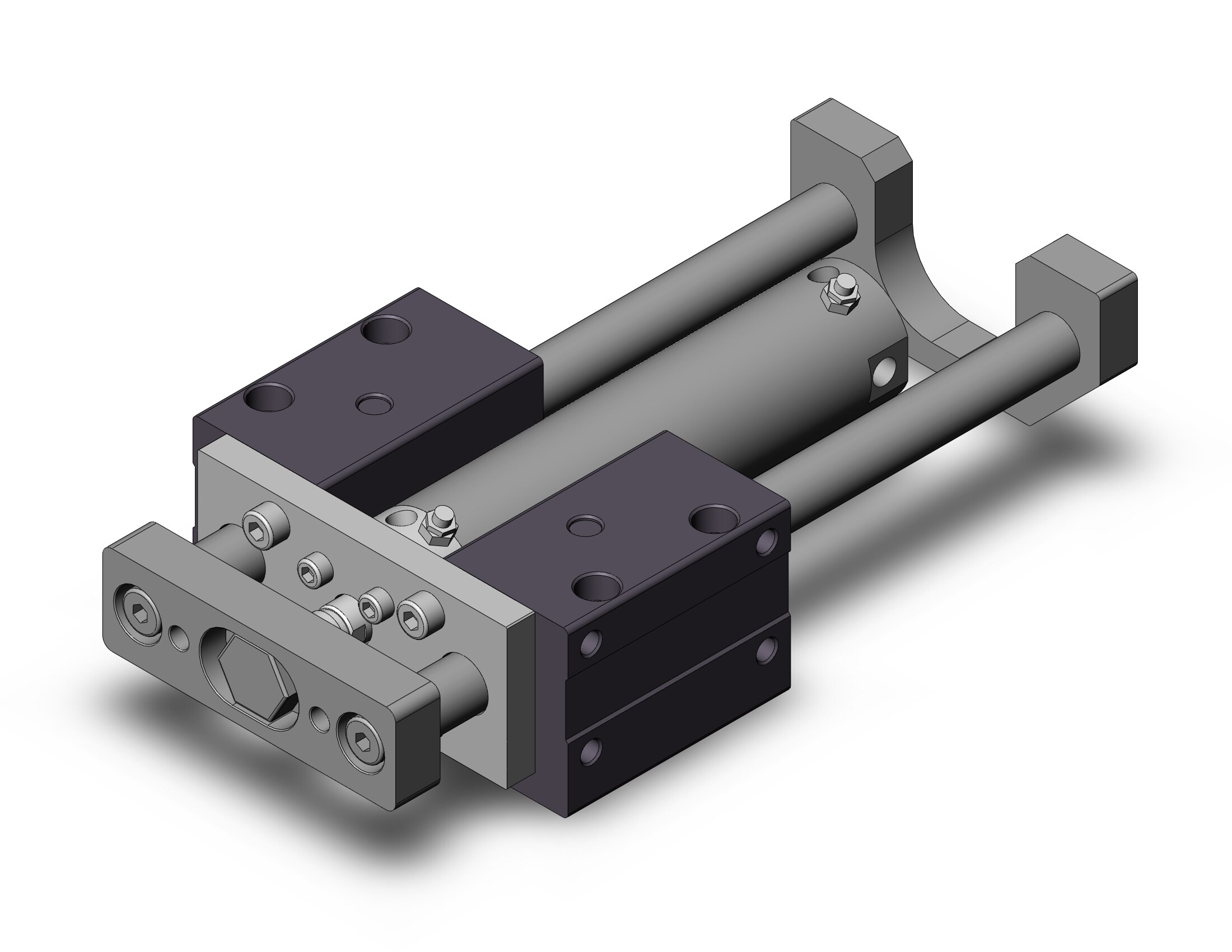 SMC MGCLB40TN-125-R cyl, guide, bearing, MGCL/MGCM GUIDED CYLINDER