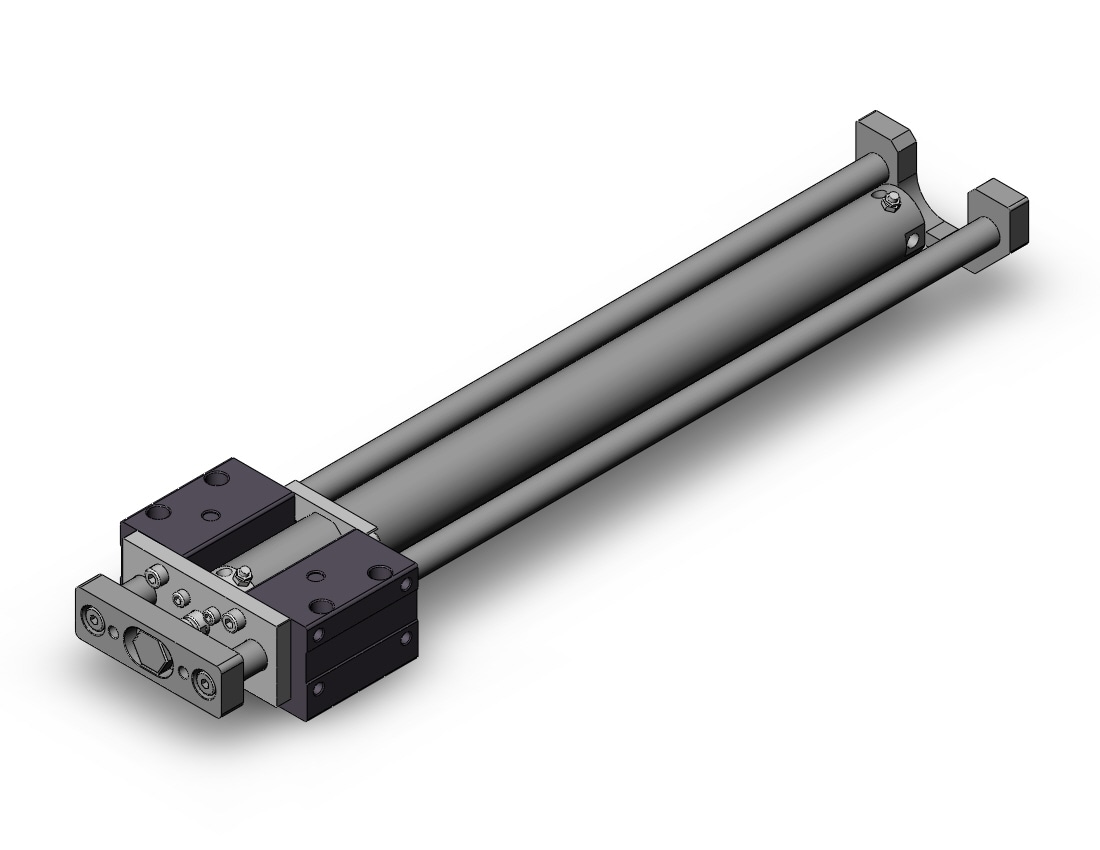 SMC MGCLB40TN-500-R cyl, guide, bearing, MGCL/MGCM GUIDED CYLINDER