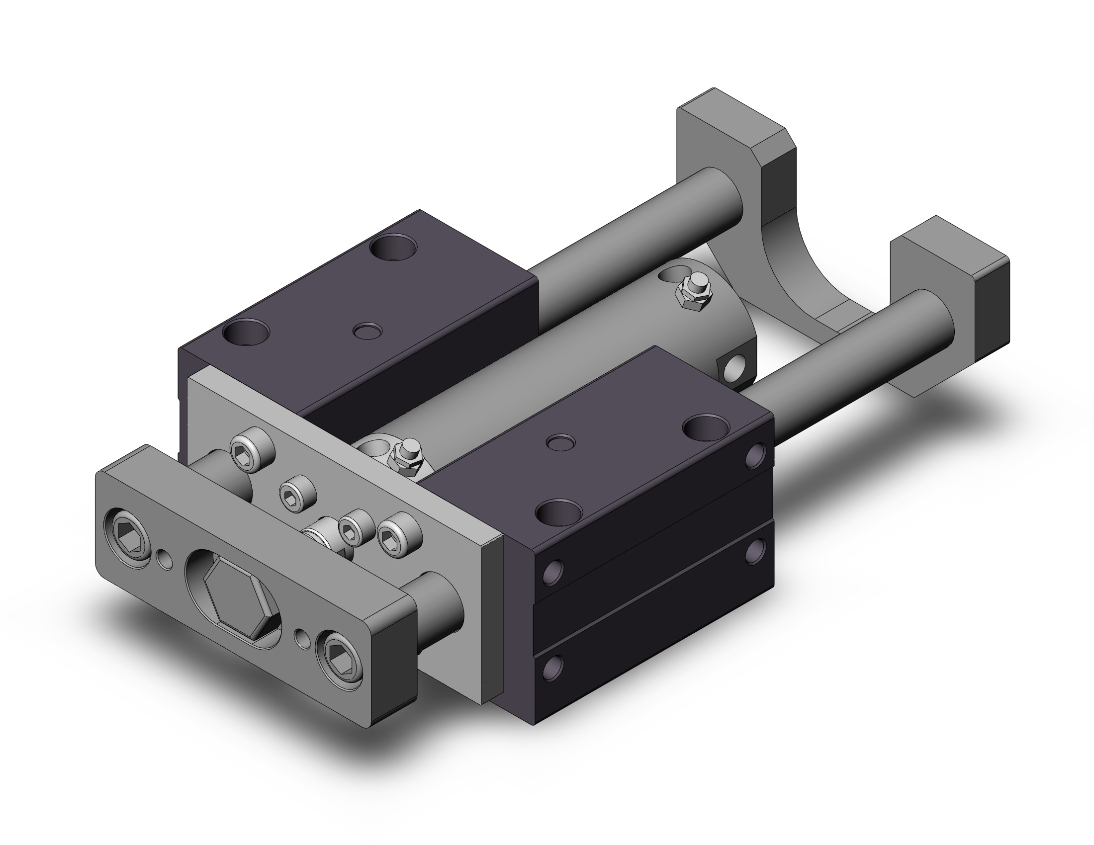 SMC MGCLB50TN-100-R cyl, guide, bearing, MGCL/MGCM GUIDED CYLINDER