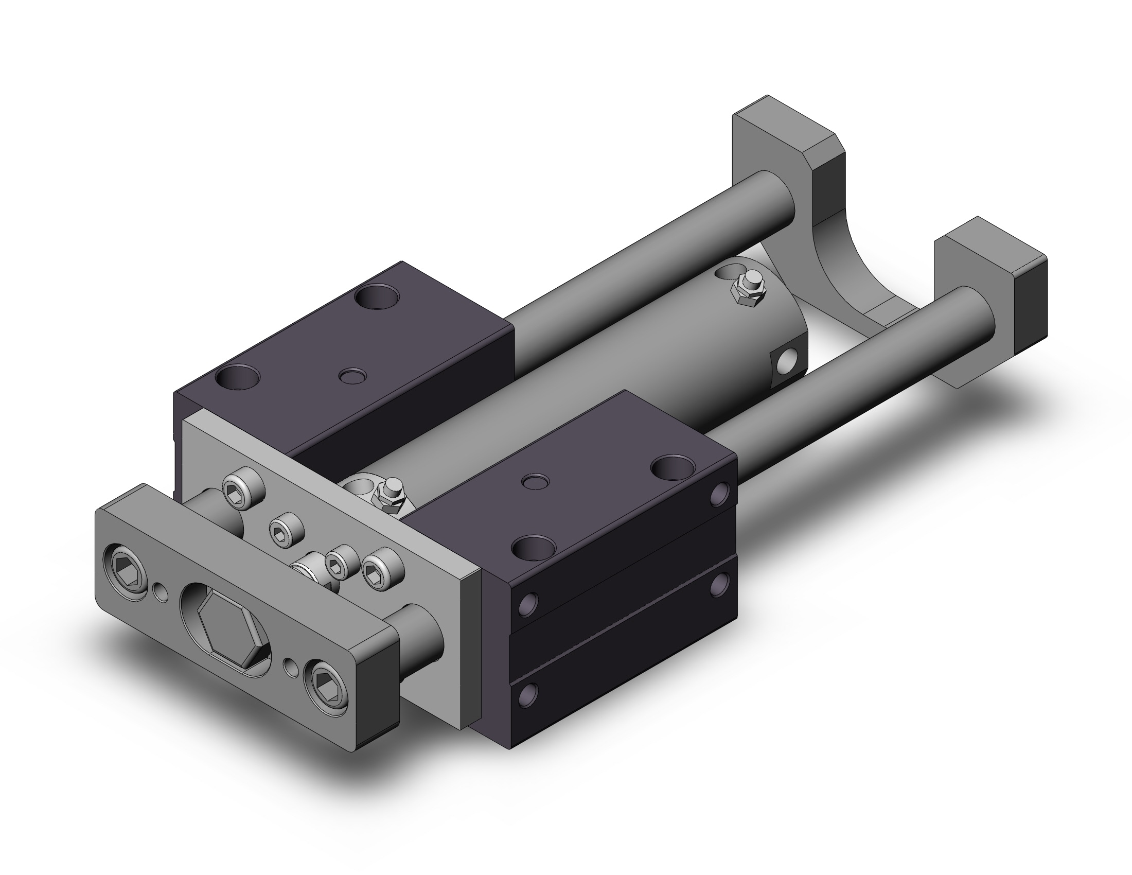 SMC MGCLB50TN-150-R cyl, guide, bearing, MGCL/MGCM GUIDED CYLINDER