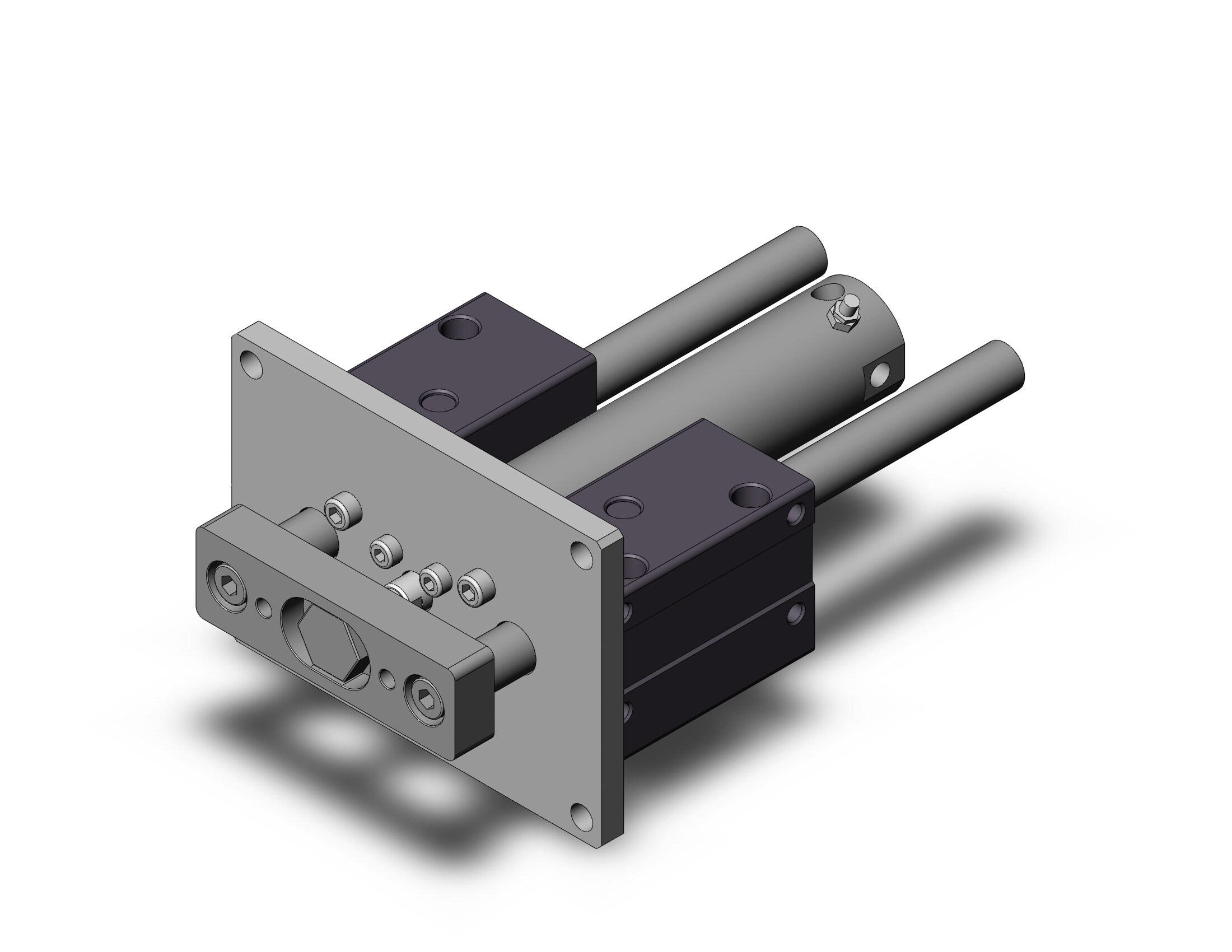 SMC MGCLF32-100 cyl, guide, bearing, MGCL/MGCM GUIDED CYLINDER