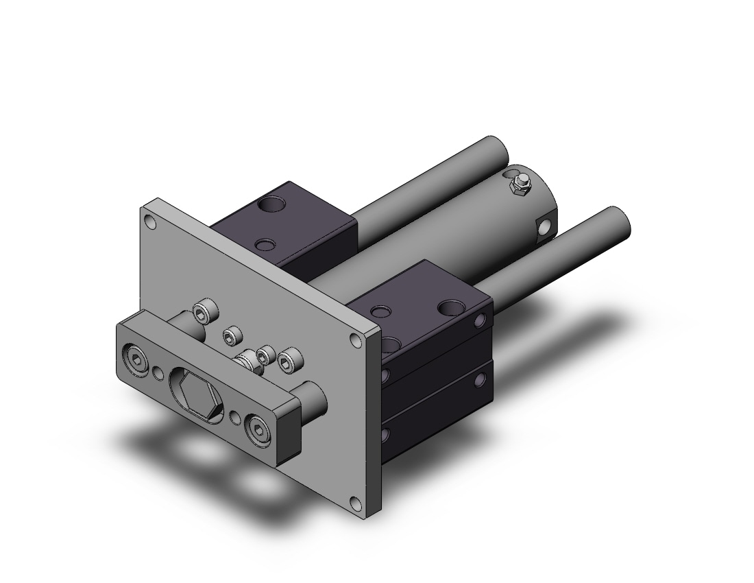 SMC MGCLF40TN-125 cyl, guide, bearing, MGCL/MGCM GUIDED CYLINDER