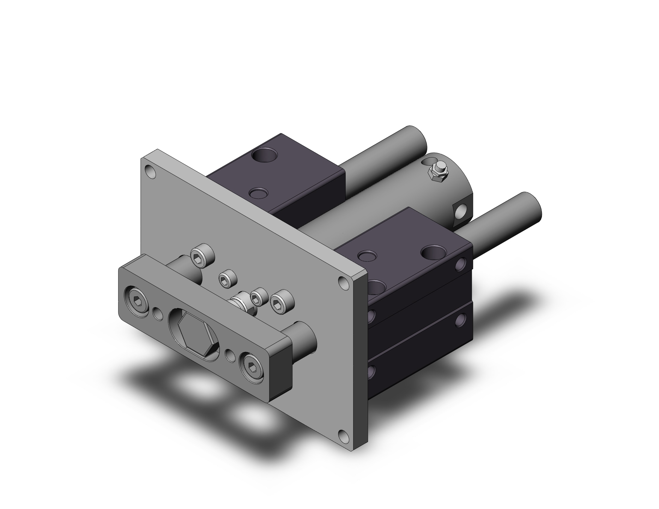 SMC MGCLF40TN-75 cyl, guide, bearing, MGCL/MGCM GUIDED CYLINDER