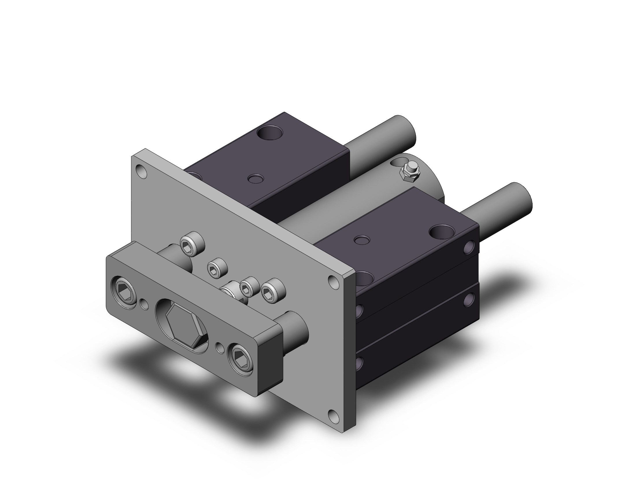 SMC MGCLF50TN-75 cyl, guide, bearing, MGCL/MGCM GUIDED CYLINDER