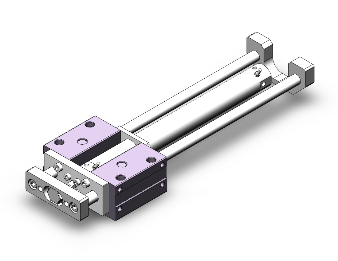 SMC MGCMB20-200-R cyl, guide, bearing, MGCL/MGCM GUIDED CYLINDER