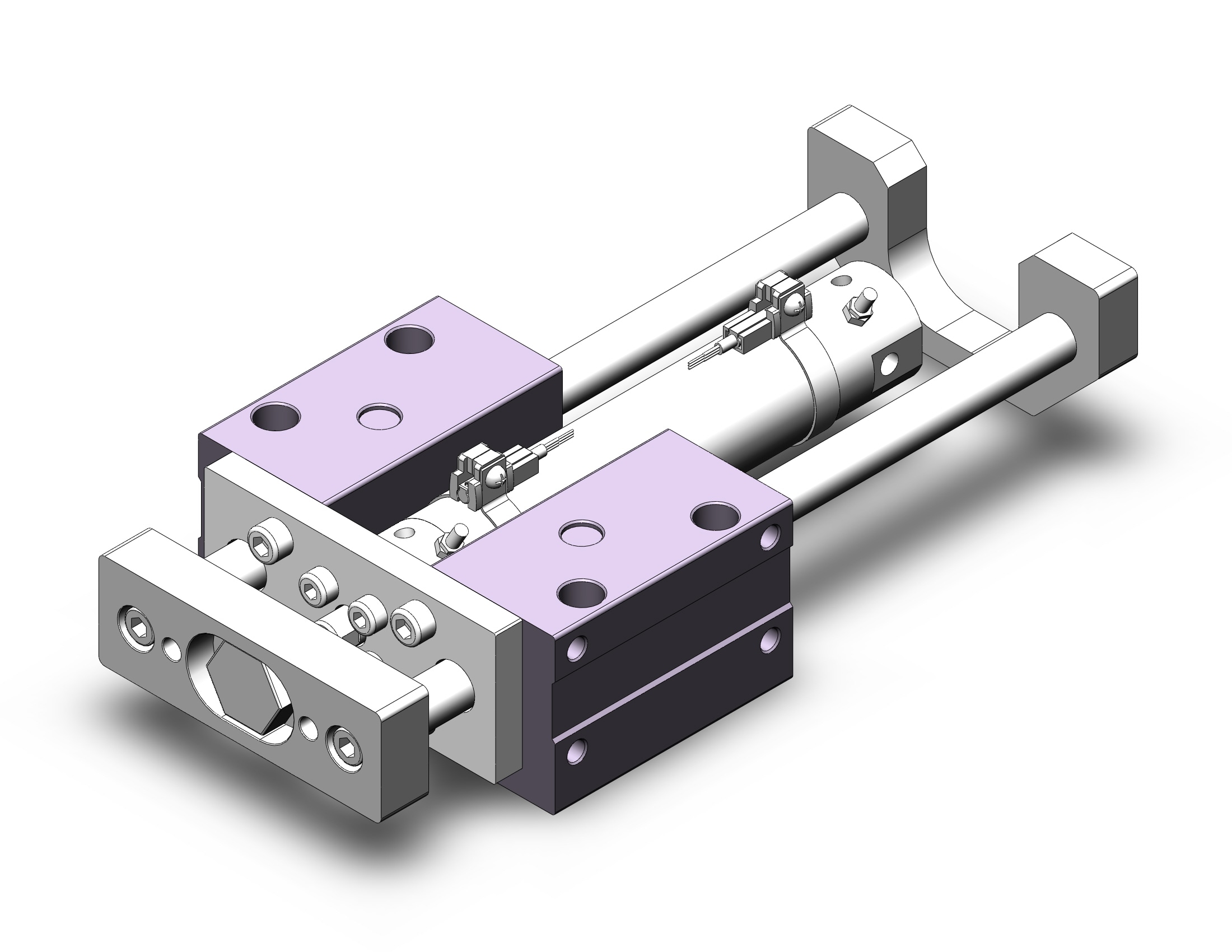 SMC MGCMB25-100-R-M9PMDPC cylinder, MGCL/MGCM GUIDED CYLINDER