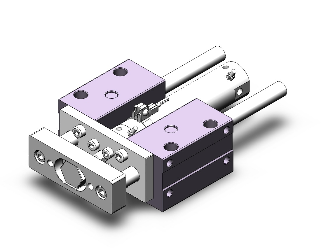 SMC MGCMB25-75-M9PS 25mm mgcl/mgcm slide bearing, MGCL/MGCM GUIDED CYLINDER