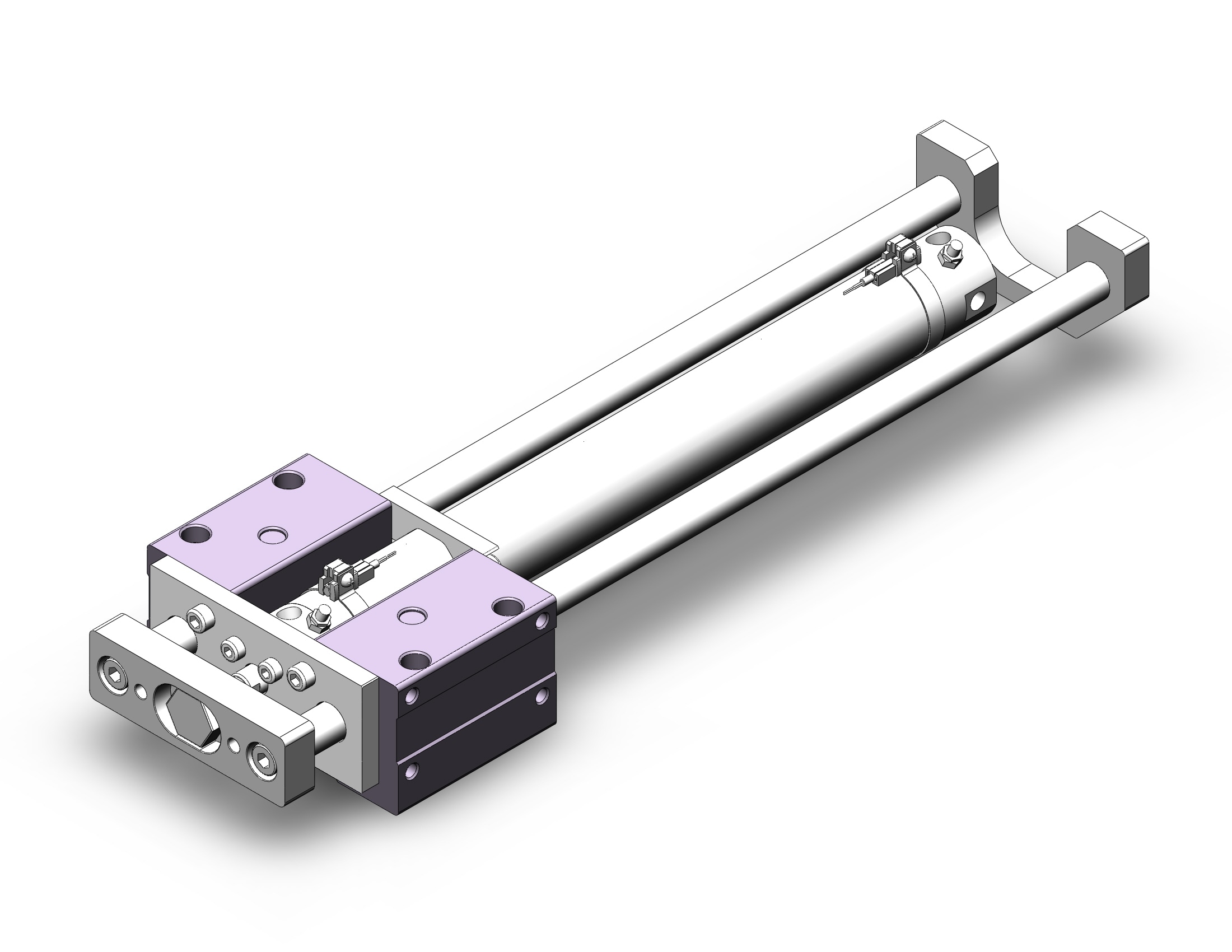 SMC MGCMB32-300-R-M9BL cyl, guide, bearing, MGCL/MGCM GUIDED CYLINDER