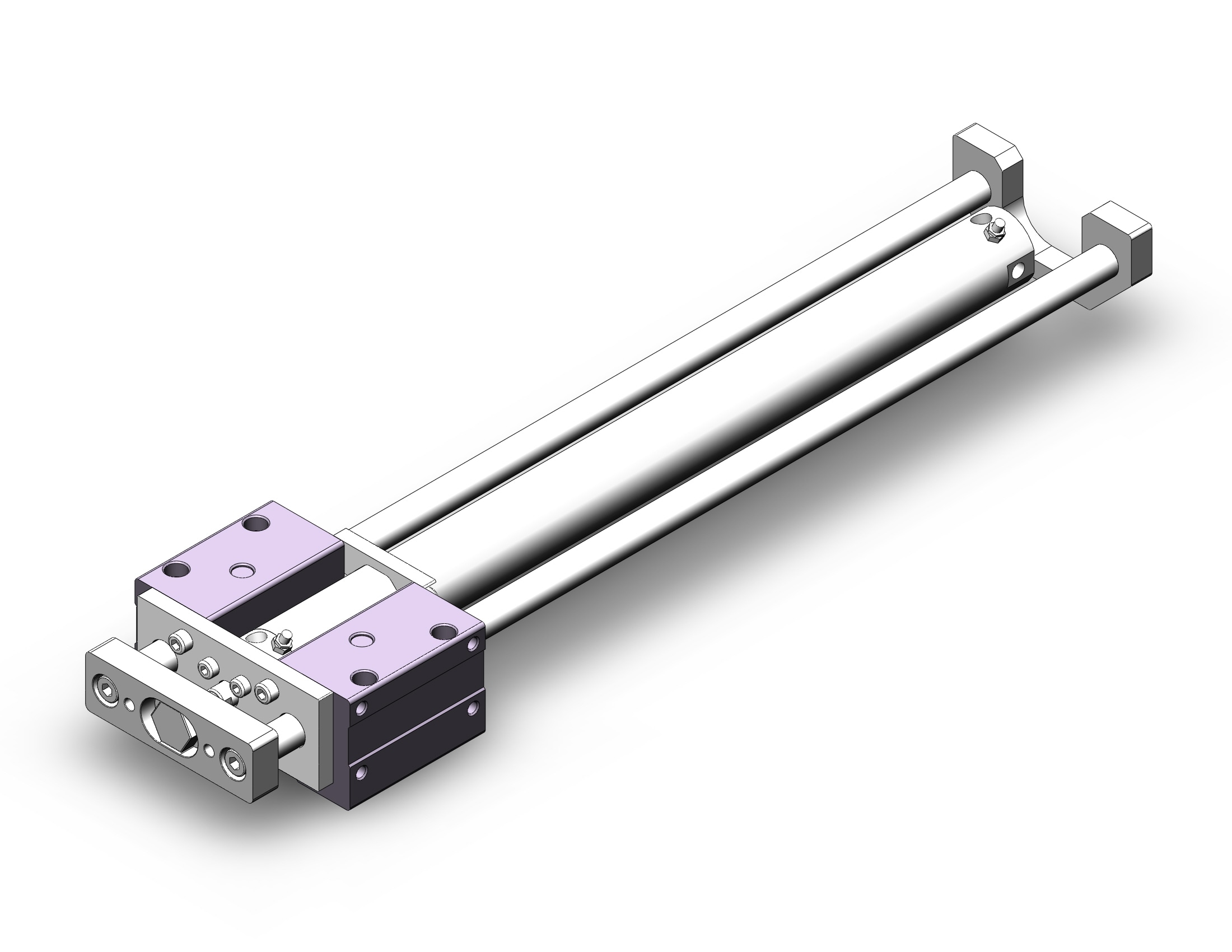 SMC MGCMB32-400-R cyl, guide, bearing, MGCL/MGCM GUIDED CYLINDER