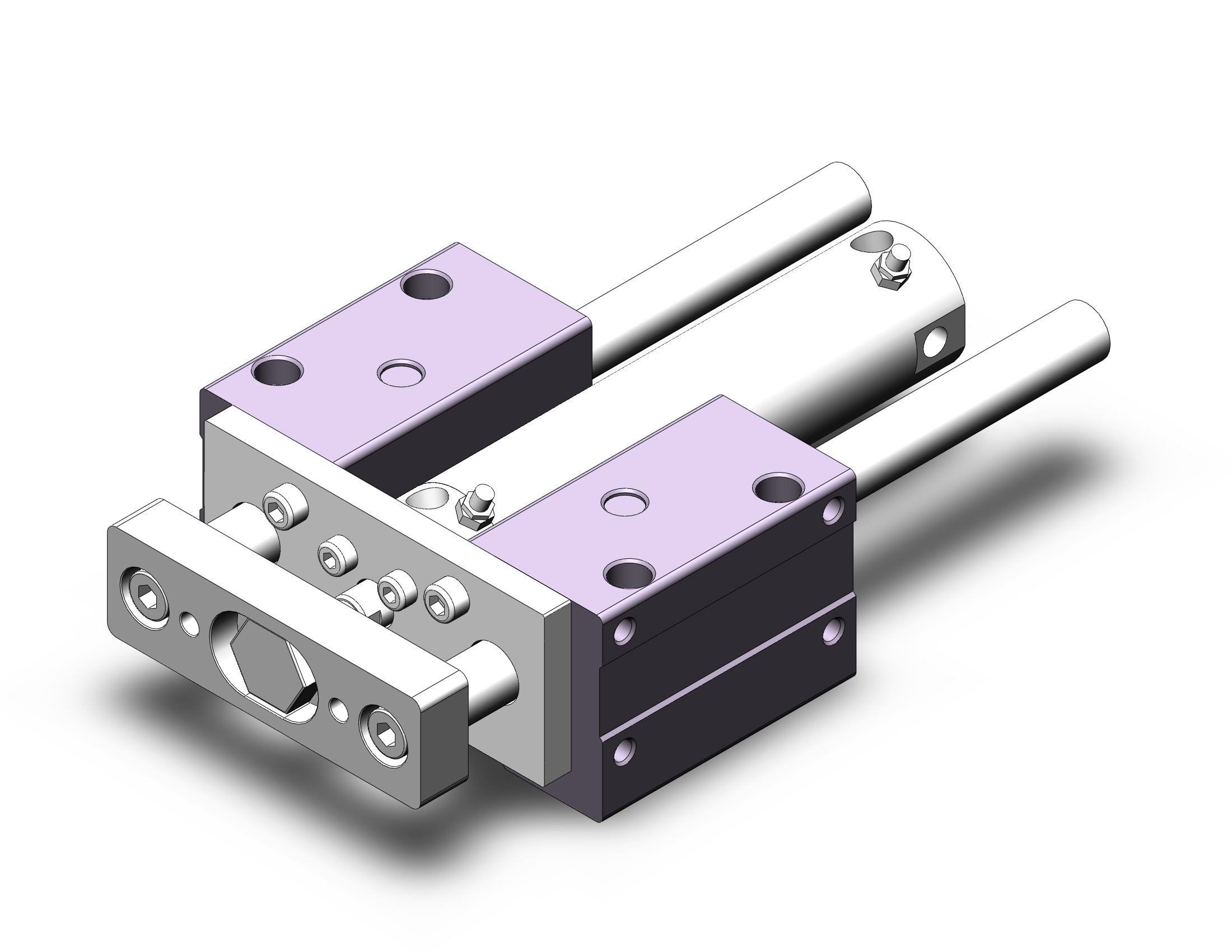 SMC MGCMB32TN-100 cyl, guide, bearing, MGCL/MGCM GUIDED CYLINDER