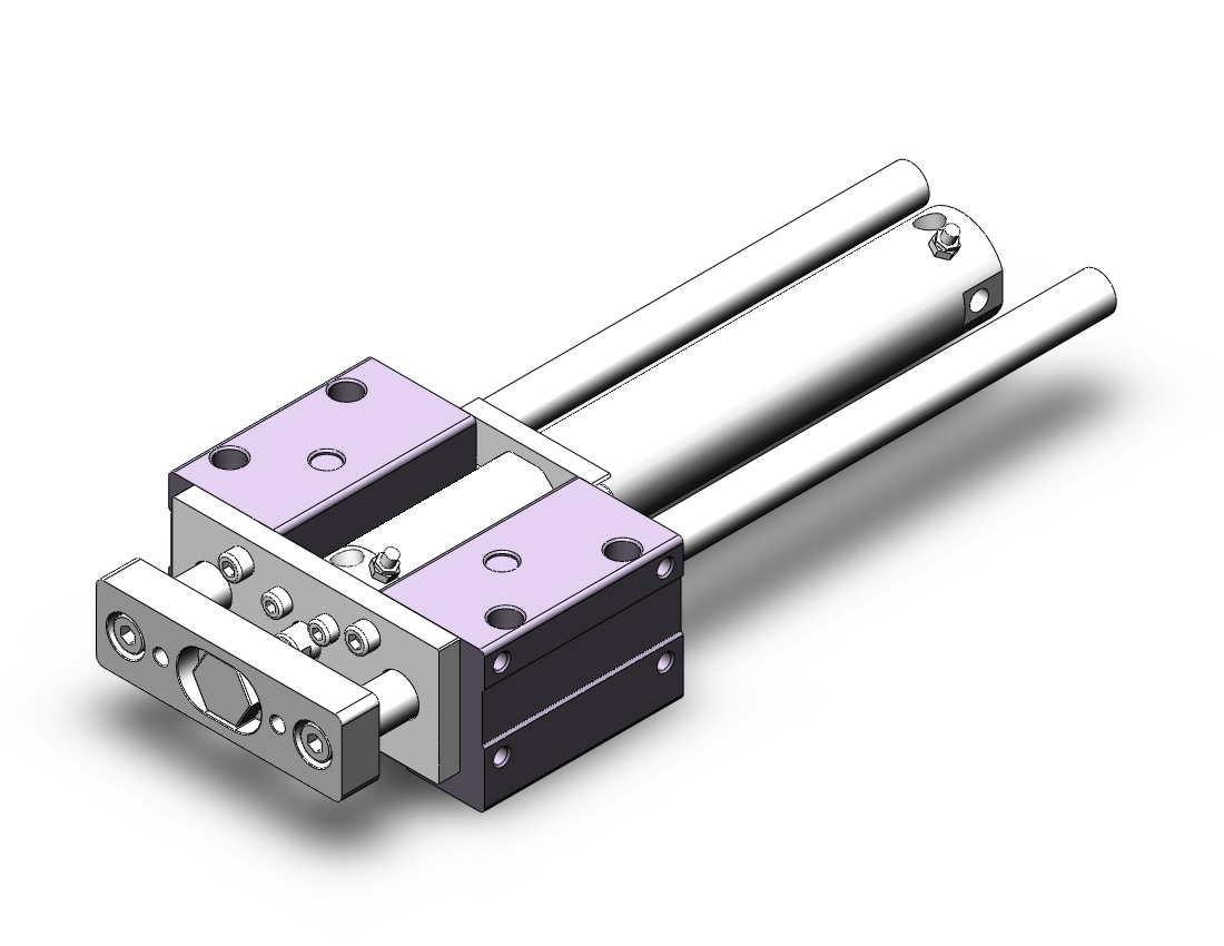 SMC MGCMB32TN-200 cyl, guide, bearing, MGCL/MGCM GUIDED CYLINDER