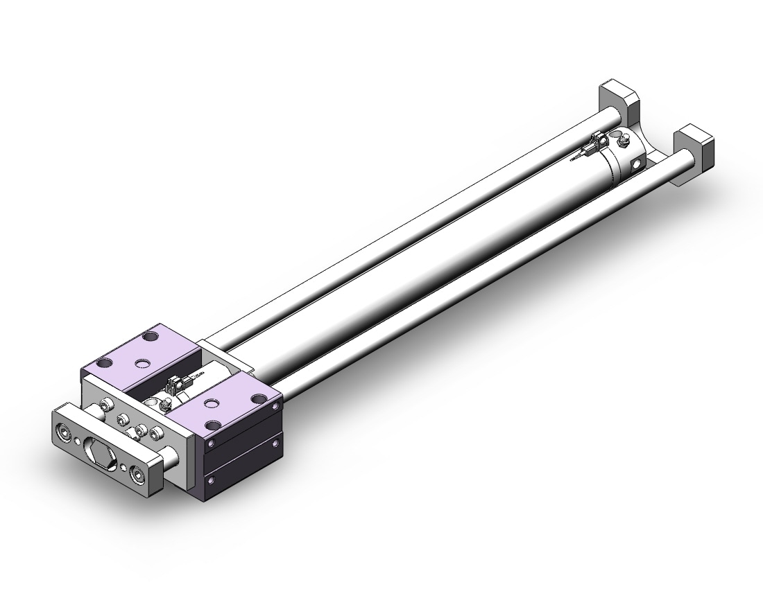 SMC MGCMB32TN-450-R-A93L cyl, guide, bearing, MGCL/MGCM GUIDED CYLINDER