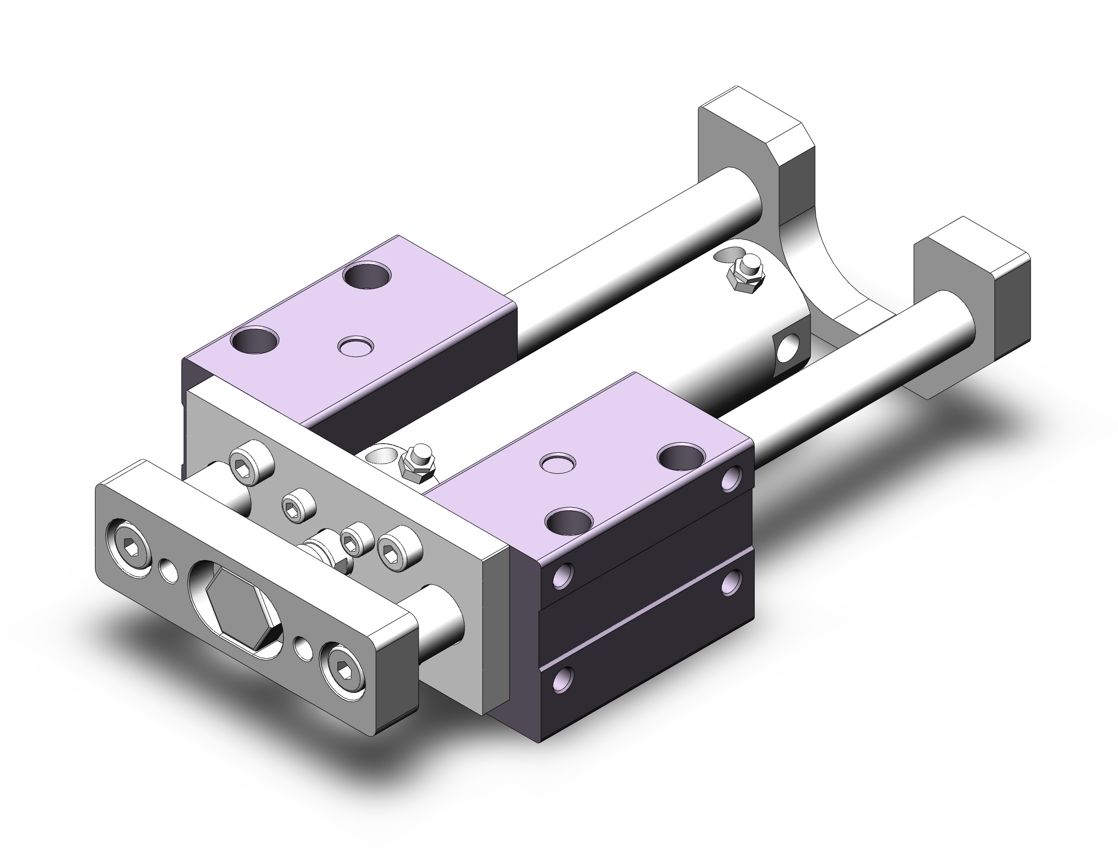 SMC MGCMB40TN-100-R cyl, guide, bearing, MGCL/MGCM GUIDED CYLINDER