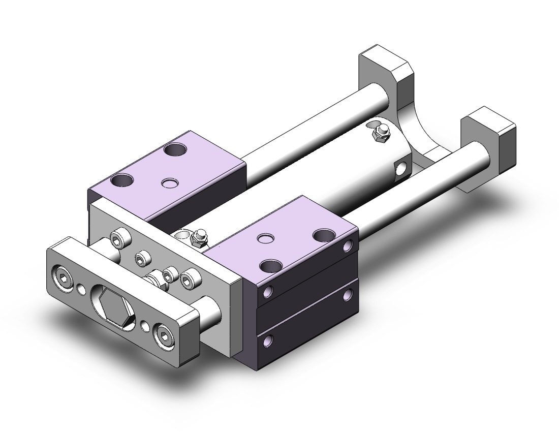 SMC MGCMB40TN-125-R cyl, guide, bearing, MGCL/MGCM GUIDED CYLINDER