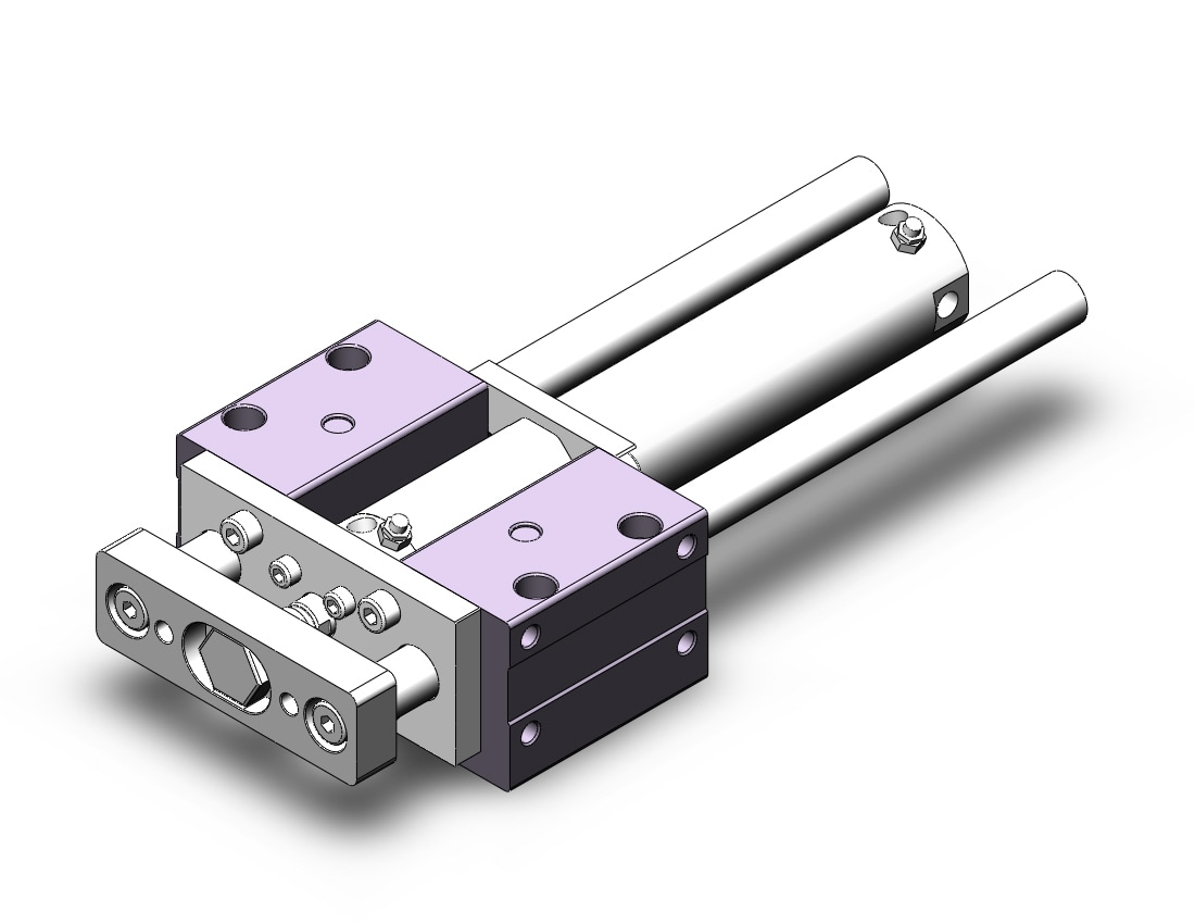 SMC MGCMB40TN-200 cyl, guide, bearing, MGCL/MGCM GUIDED CYLINDER