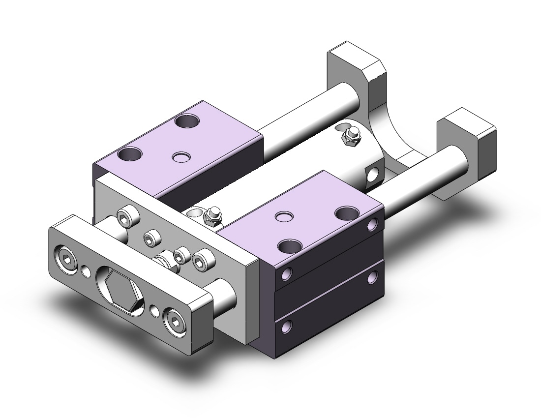 SMC MGCMB40TN-75-R cyl, guide, bearing, MGCL/MGCM GUIDED CYLINDER