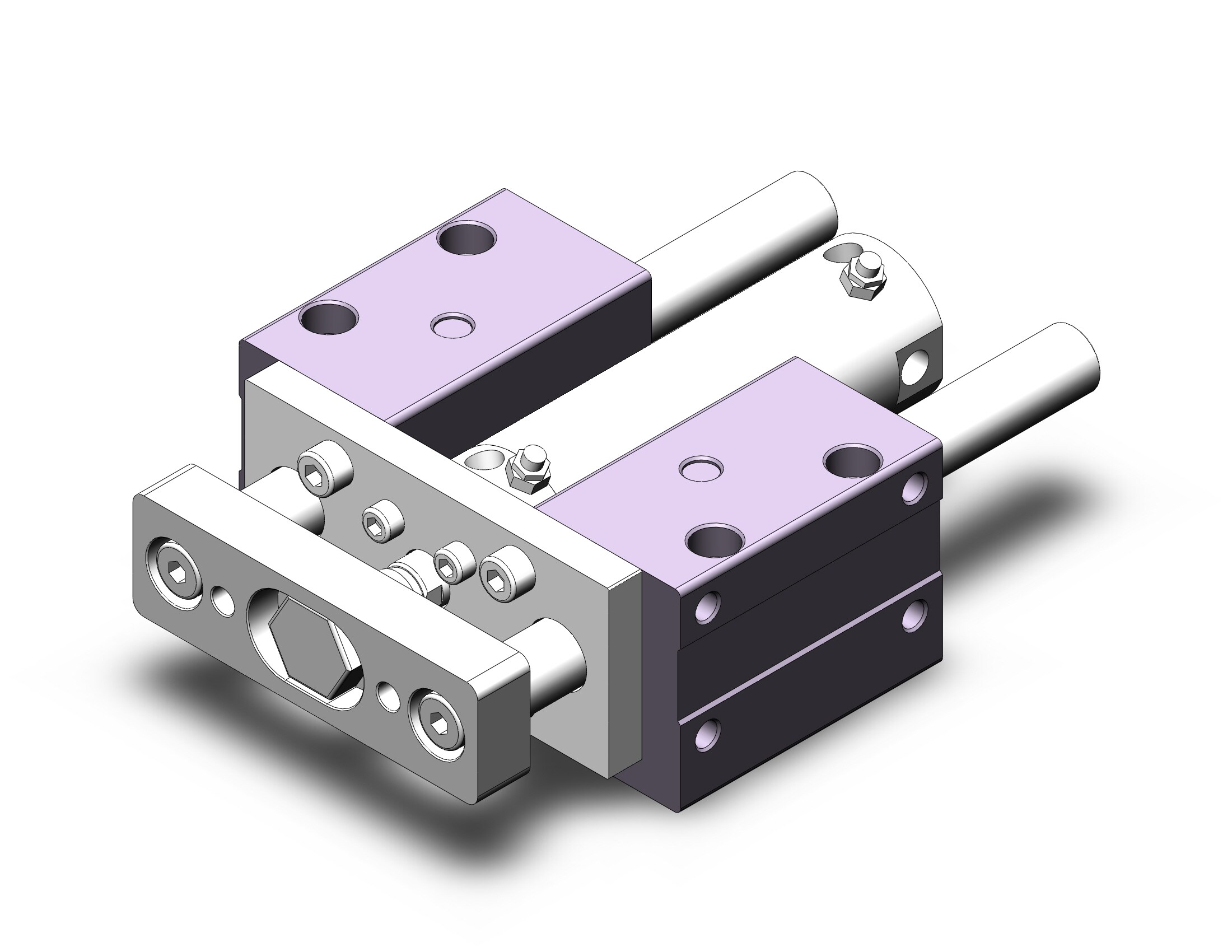 SMC MGCMB40TN-75 cyl, guide, bearing, MGCL/MGCM GUIDED CYLINDER