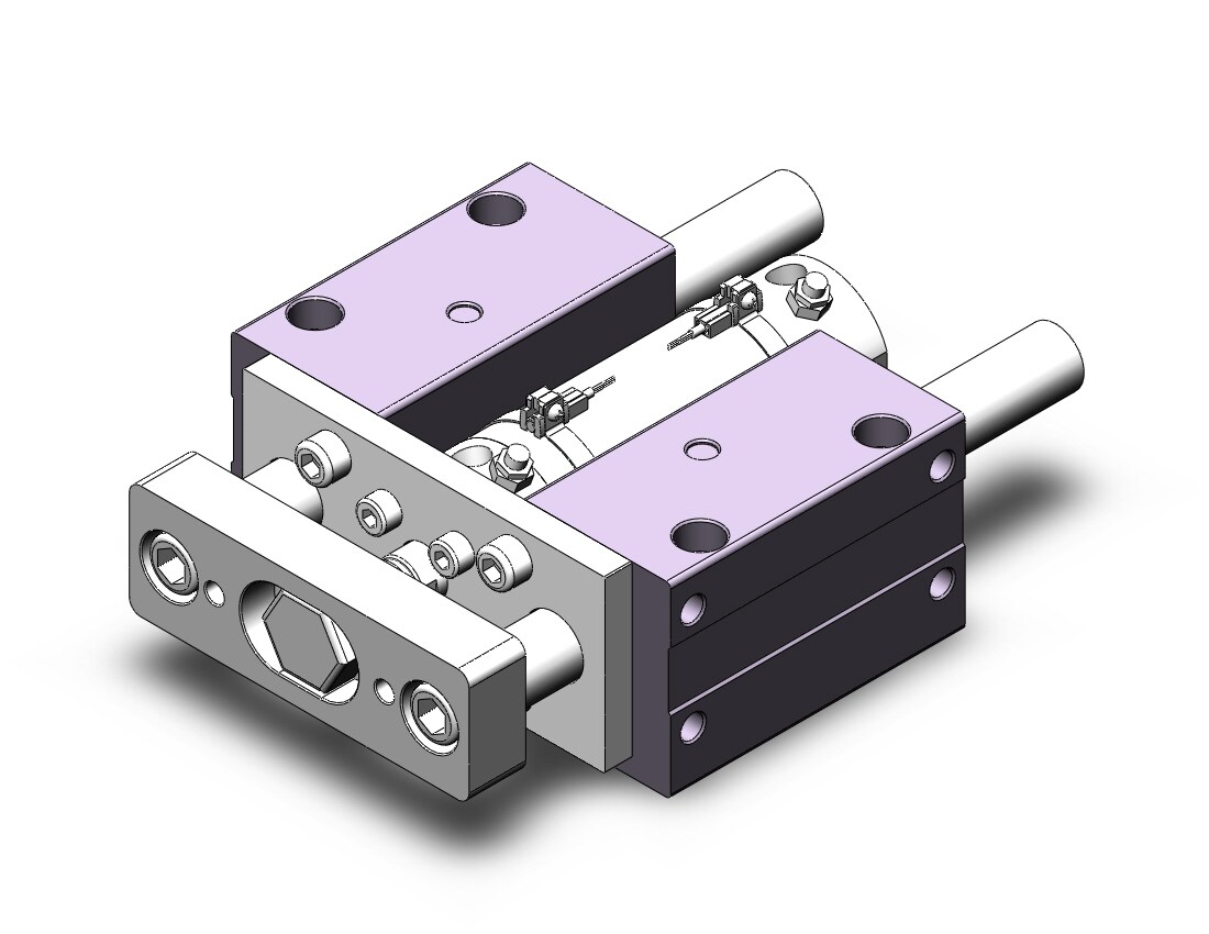 SMC MGCMB50-75-M9NSDPC cyl, guide, bearing, MGCL/MGCM GUIDED CYLINDER