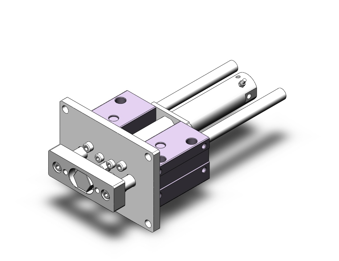 SMC MGCMF25-125 cyl, guide, bearing, MGCL/MGCM GUIDED CYLINDER