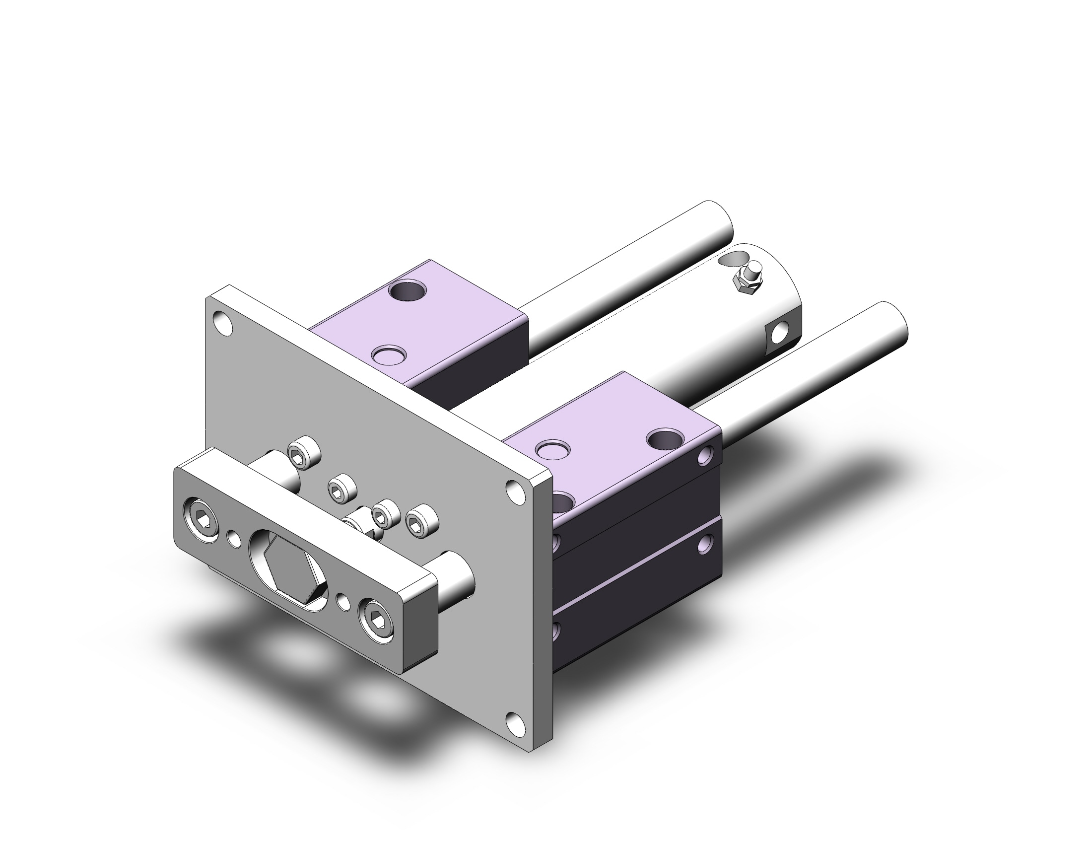 SMC MGCMF32TN-100 cyl, guide, bearing, MGCL/MGCM GUIDED CYLINDER