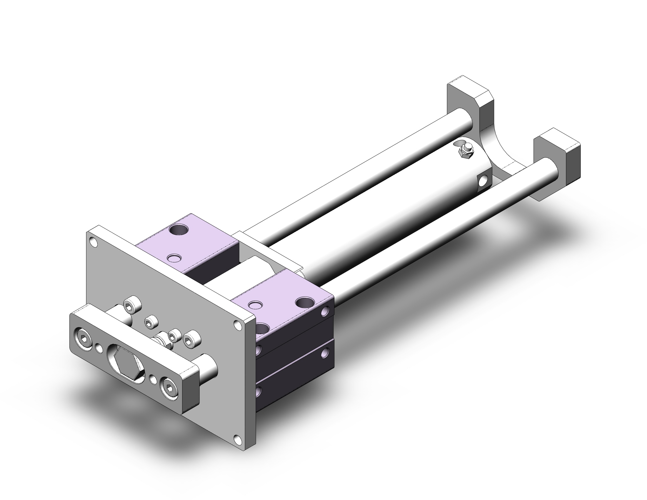 SMC MGCMF40TN-250-R cylinder, MGCL/MGCM GUIDED CYLINDER