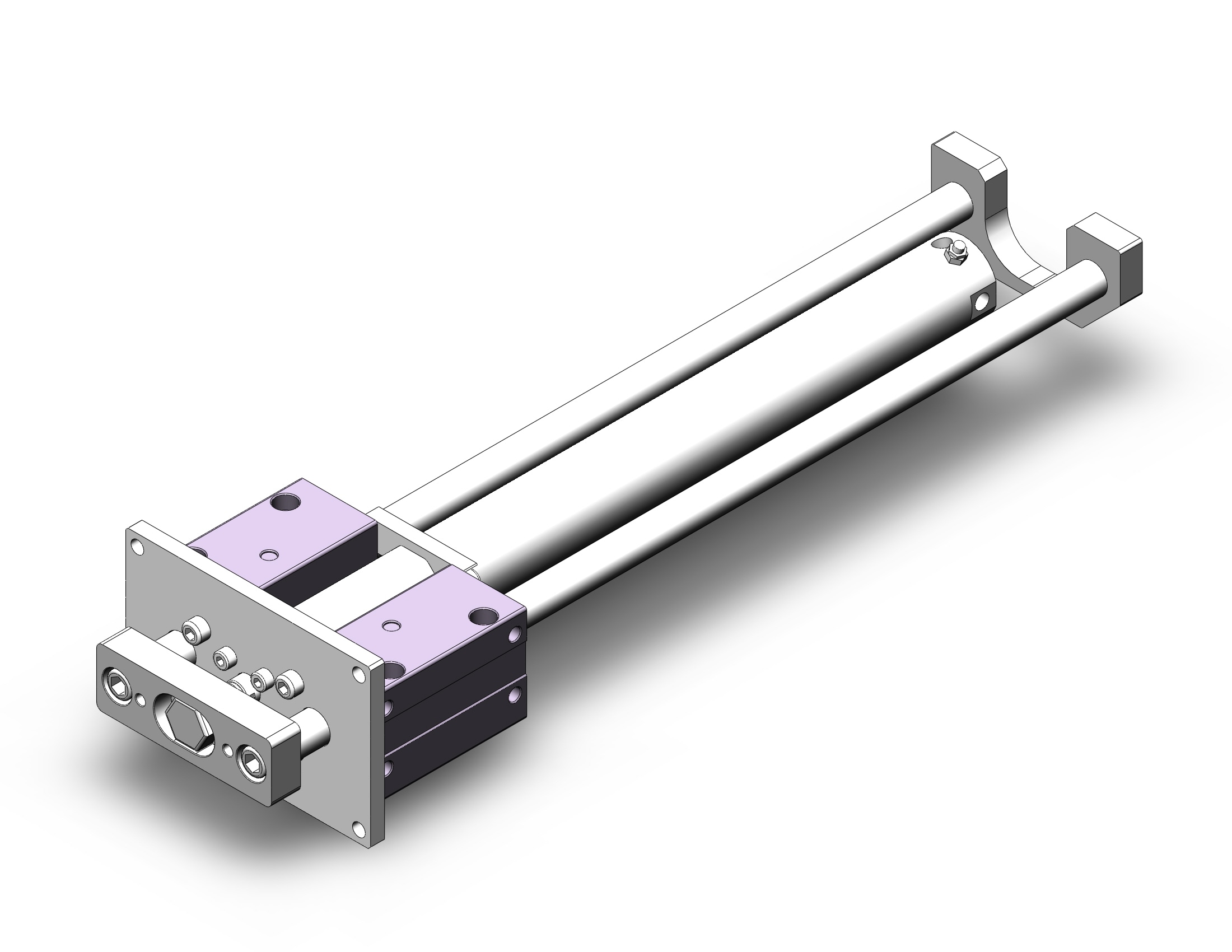 SMC MGCMF50-500-R cyl, guide, bearing, MGCL/MGCM GUIDED CYLINDER