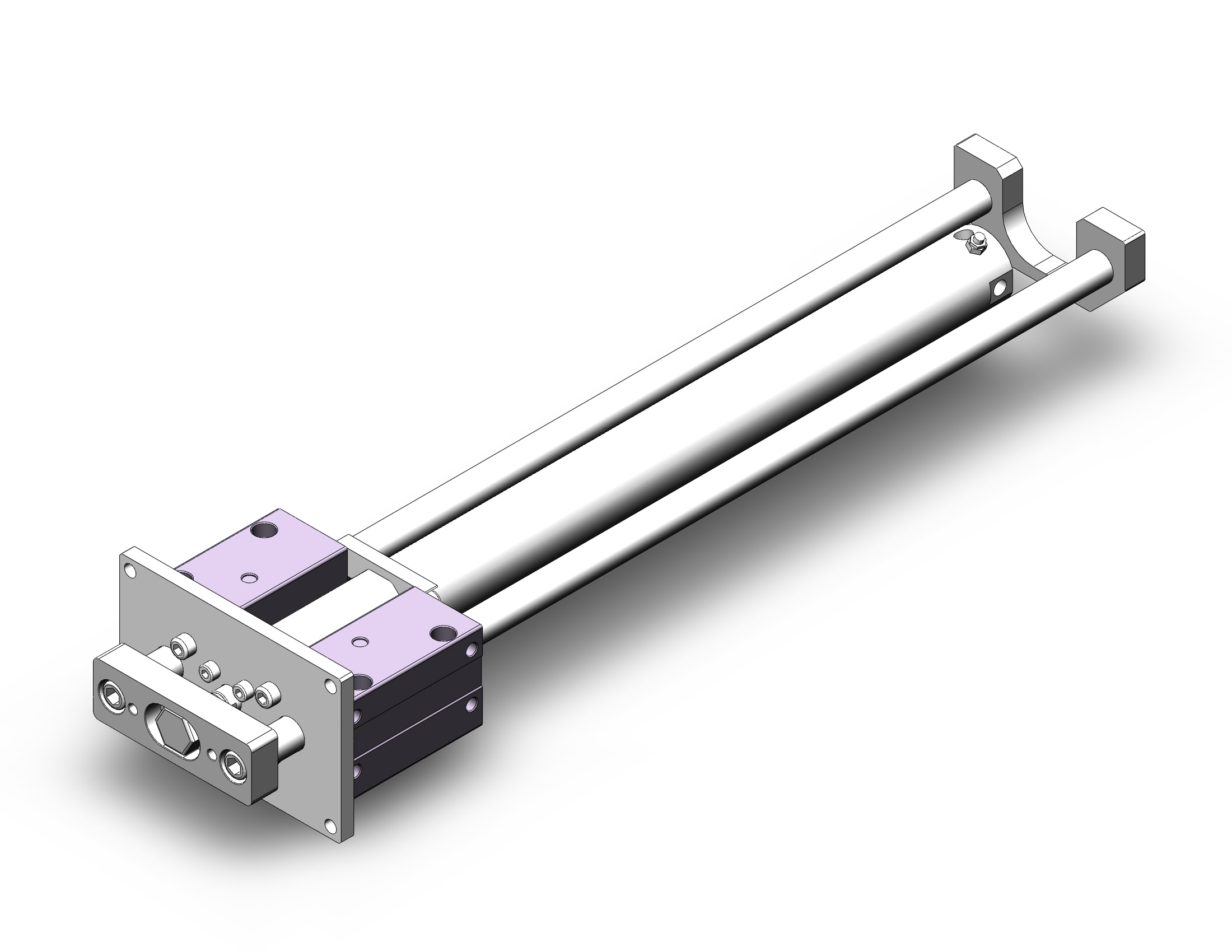 SMC MGCMF50TN-600-R cylinder, MGCL/MGCM GUIDED CYLINDER