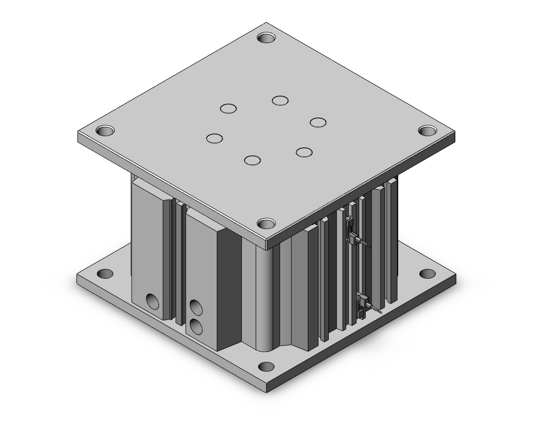 SMC MGF100-75-M9BVZ cylinder, guide, MGF COMPACT GUIDE CYLINDER