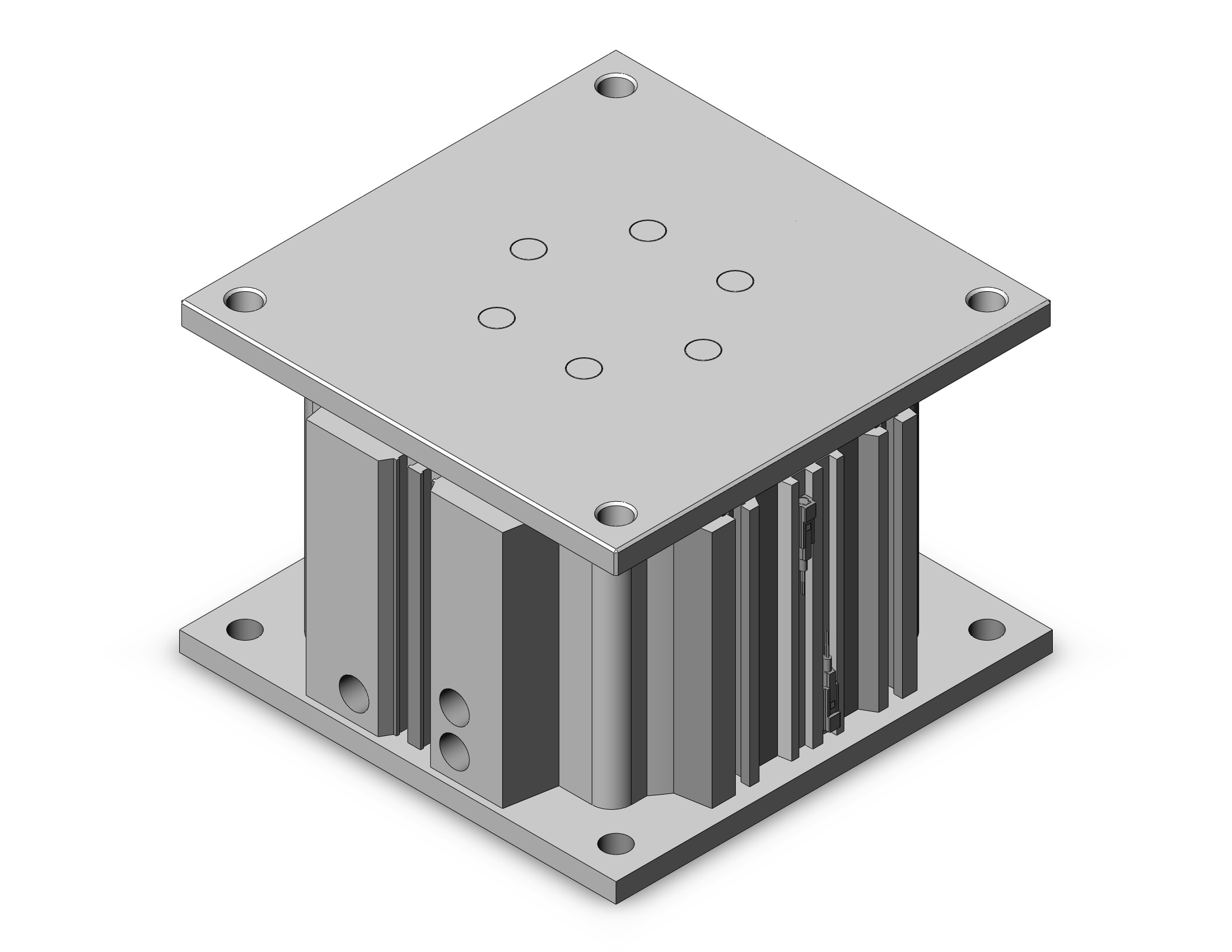 SMC MGF100TN-75-M9BW cyl, guide, MGF COMPACT GUIDE CYLINDER