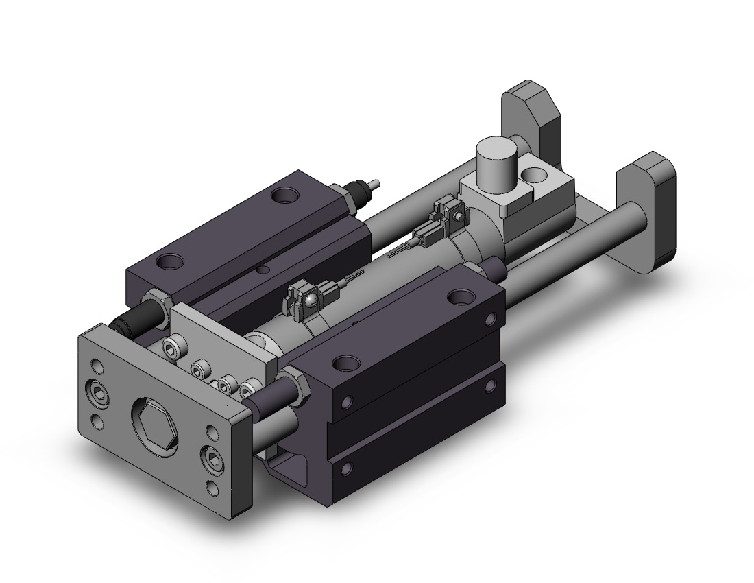 SMC MGGLB20-75-HL-M9BL 20mm mgg ball bearing, MGG GUIDED CYLINDER