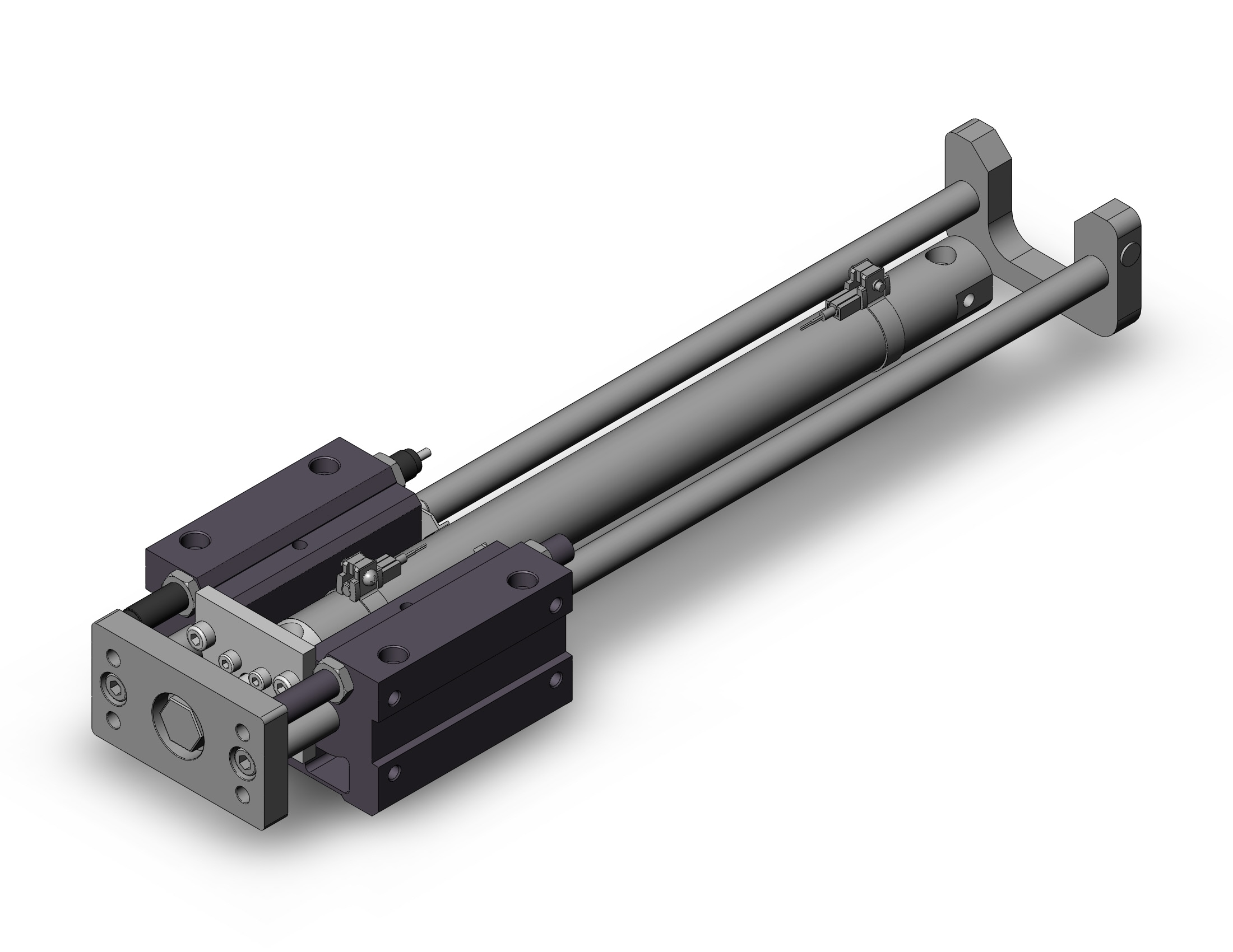 SMC MGGLB20TN-250-M9BL 20mm mgg ball bearing, MGG GUIDED CYLINDER