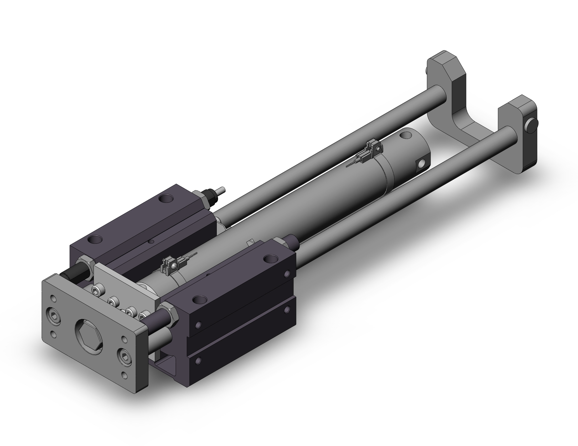 SMC MGGLB32-250-M9BL3 32mm mgg ball bearing, MGG GUIDED CYLINDER