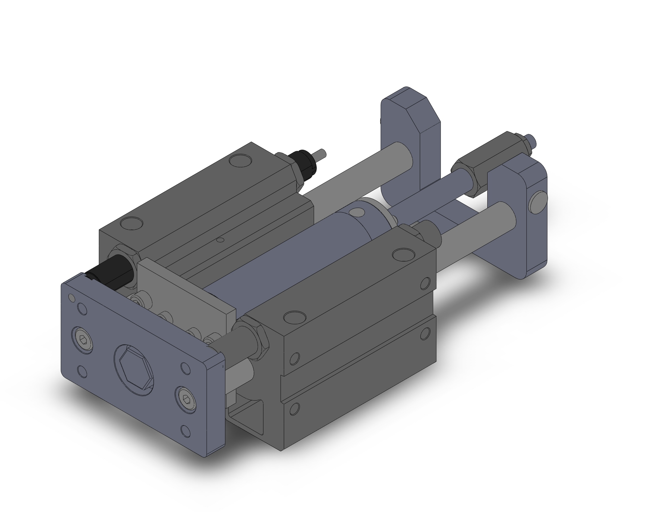 SMC MGGLB40TN-75A-XC8 40mm mgg others (combo), MGG GUIDED CYLINDER