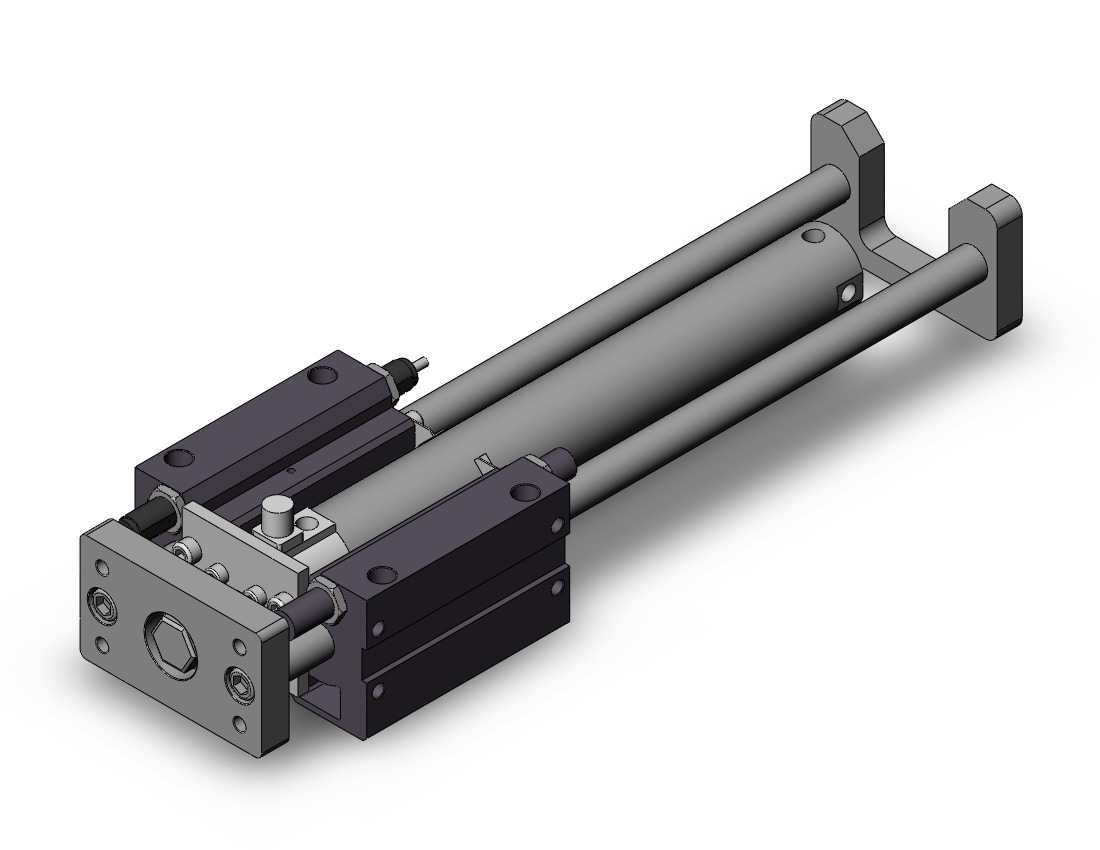 SMC MGGLB50TN-350-RL 50mm mgg ball bearing, MGG GUIDED CYLINDER