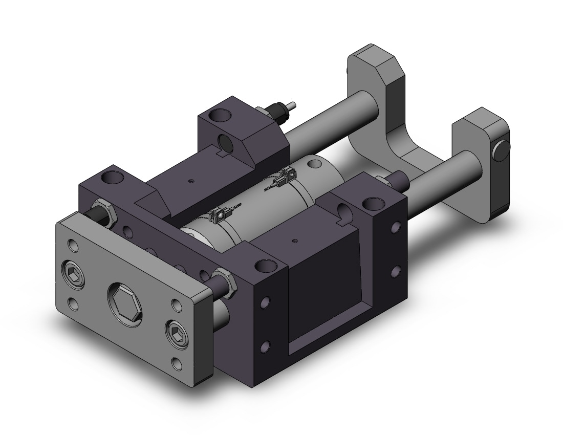 SMC MGGLB63-100-M9P mgg, guide cylinder, GUIDED CYLINDER