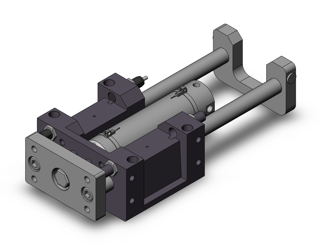 SMC MGGLB63-200-M9NW 63mm mgg ball bearing, MGG GUIDED CYLINDER