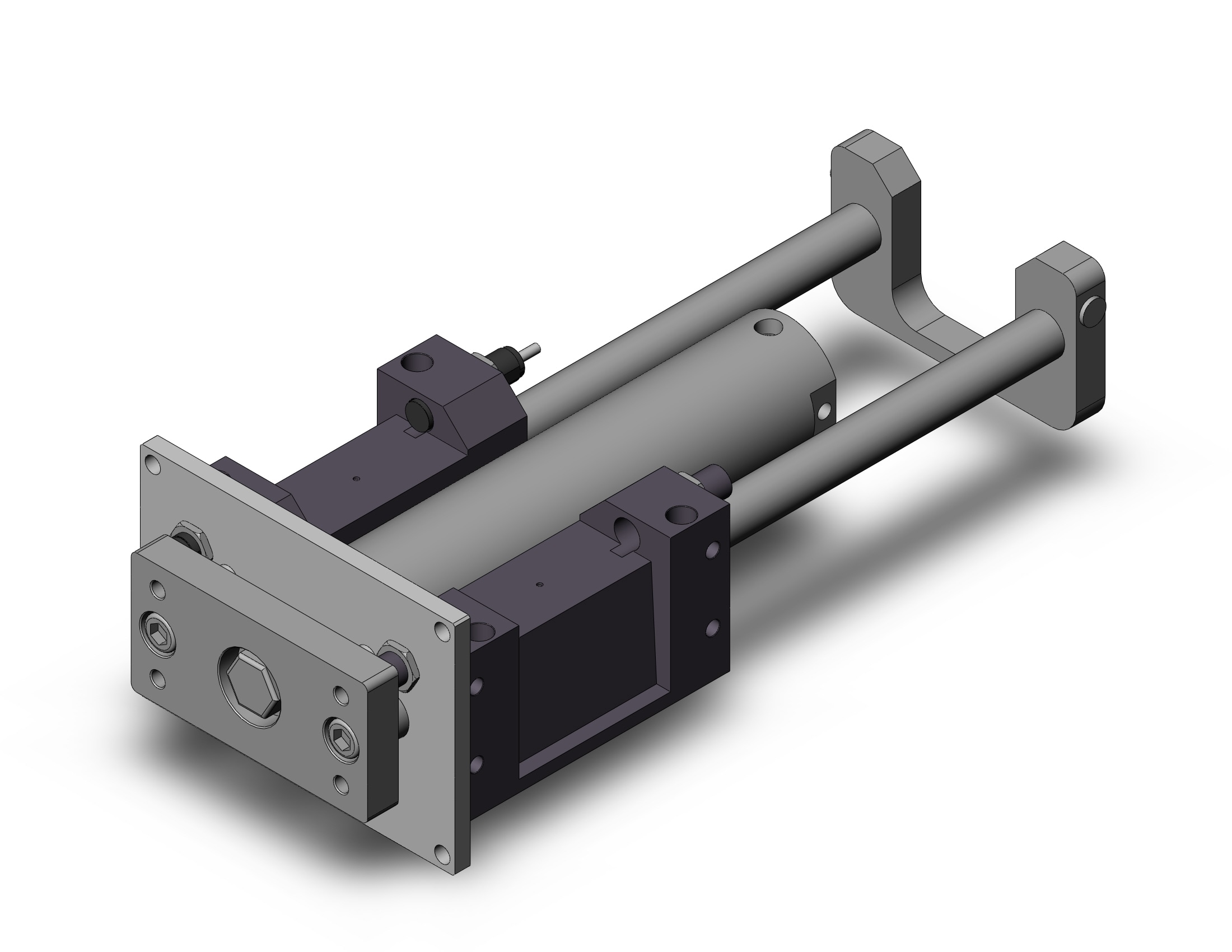 SMC MGGLF100TN-350 100mm mgg ball bearing, MGG GUIDED CYLINDER